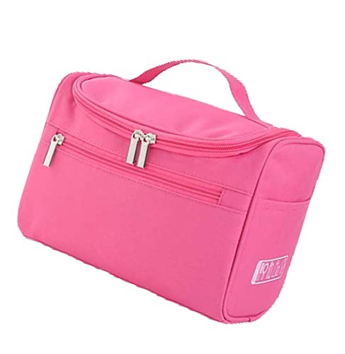 Avanti Creation Waterproof Cosmetic Bag with Hook - Travel Makeup Organizer Pouch for Women | Vanity Bag, Toiletry Bag for Gym, Vacation & Daily Use