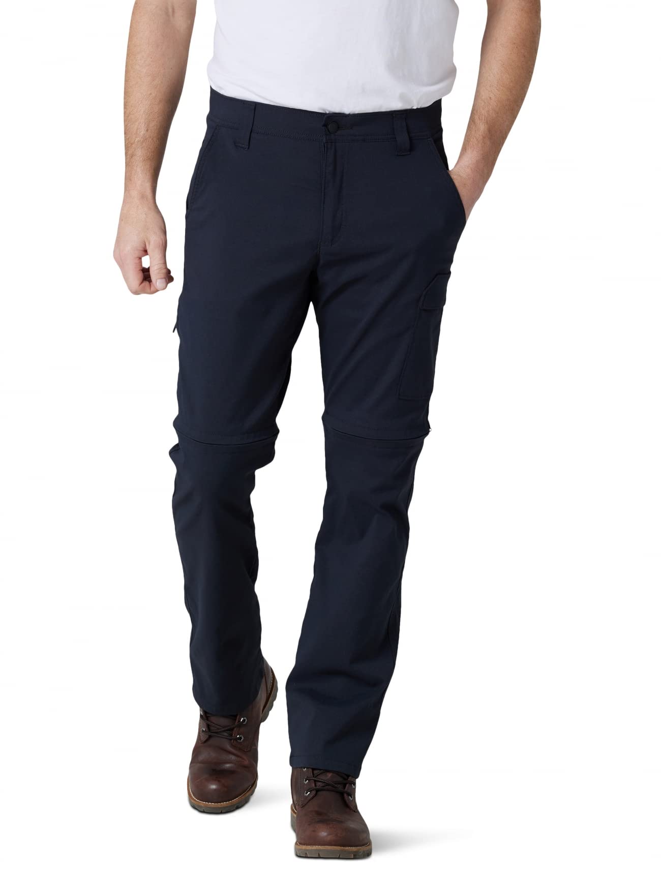ATG by Wrangler Men's Zip-Off Convertible Cargo Pants - Durable Outdoor Hiking & Travel Pants for Adventure & Work
