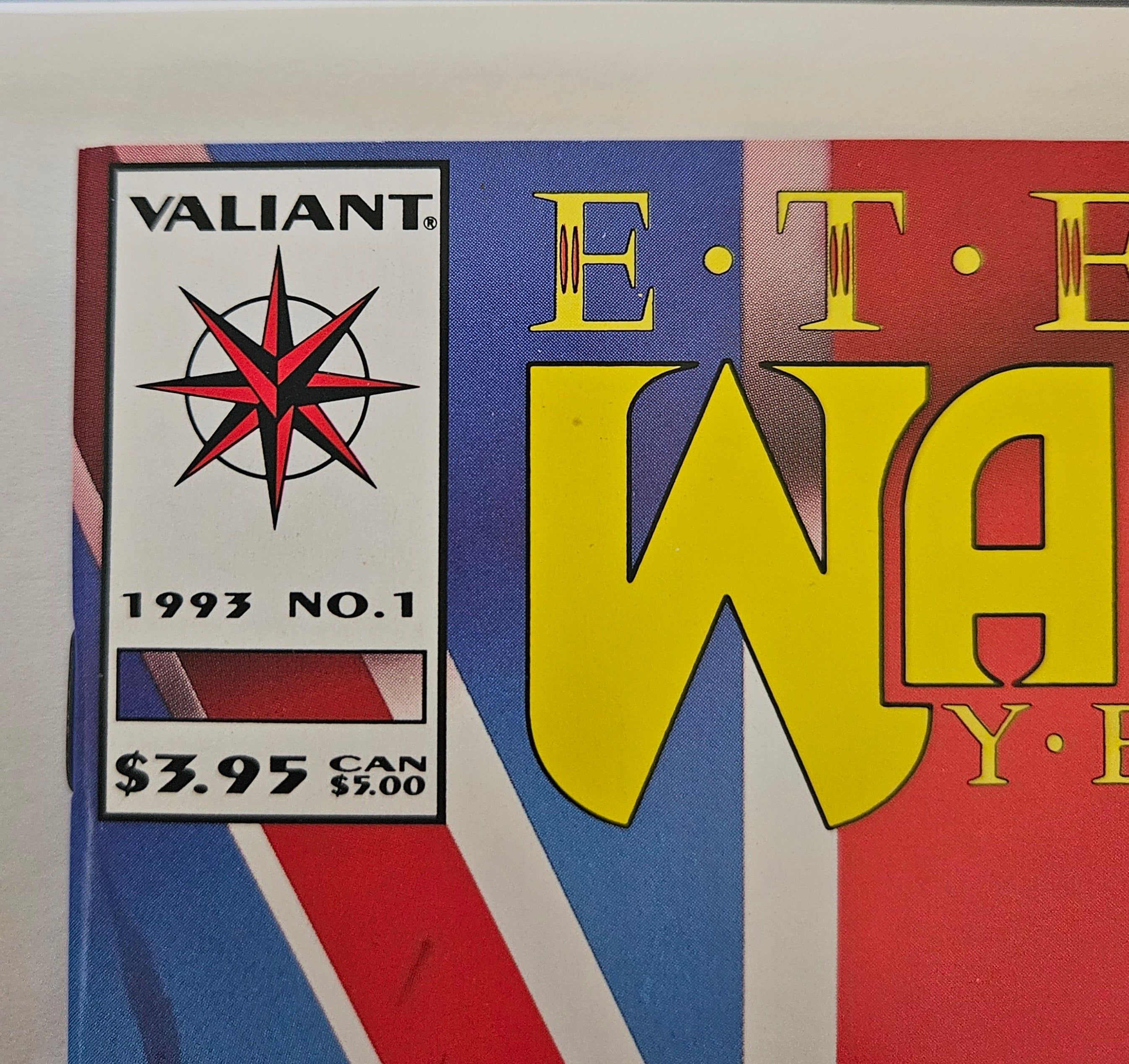 Valiant Comic Book Eternal Warrior #1 (1993) - First Issue in Near Mint (NM) Condition | Rare Collectible for Comic Enthusiasts & Investors | Perfect for Display, Gifts, or Investment Portfolios