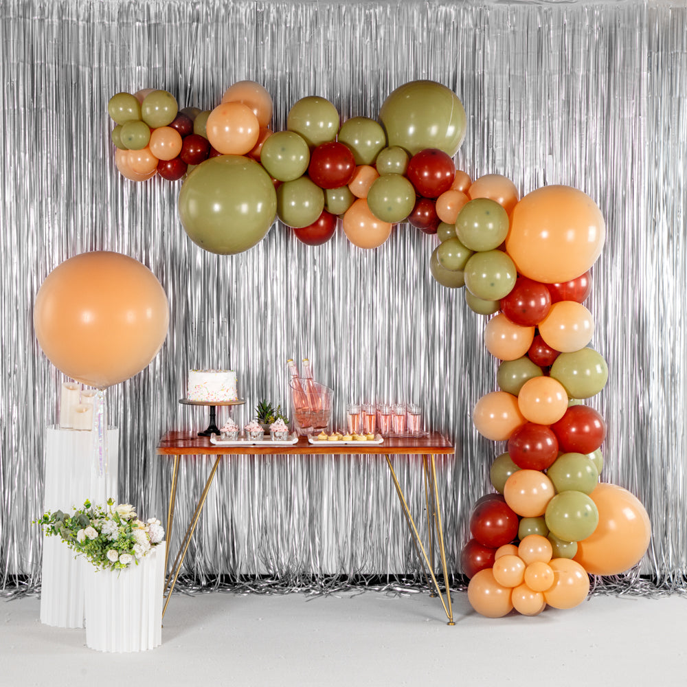 Balloonify Brown, Beige & Green Balloon Arch Kit - 127 Piece Party Decoration Set for Birthdays, Weddings & Baby Showers