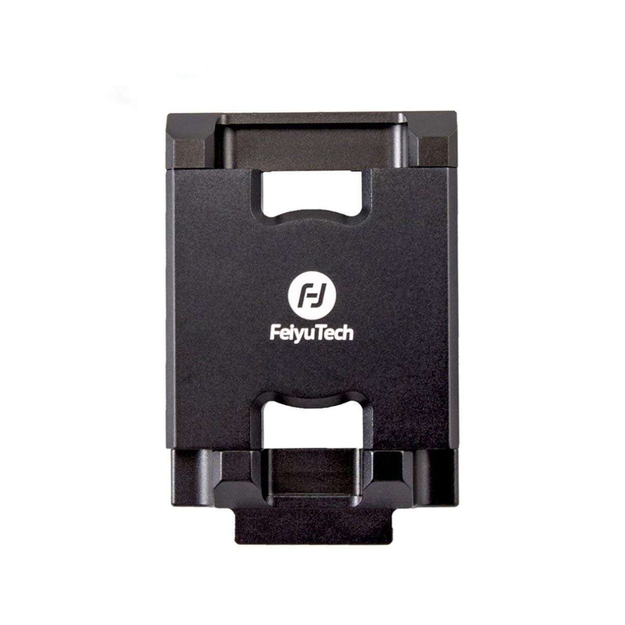Kiminors Feiyu G6 Plus Gimbal Phone Mount - Universal Smartphone Holder Clip for iPhone X/11/12 & Android - Perfect for Vlogging, Live Streaming & Action Camera Stabilization