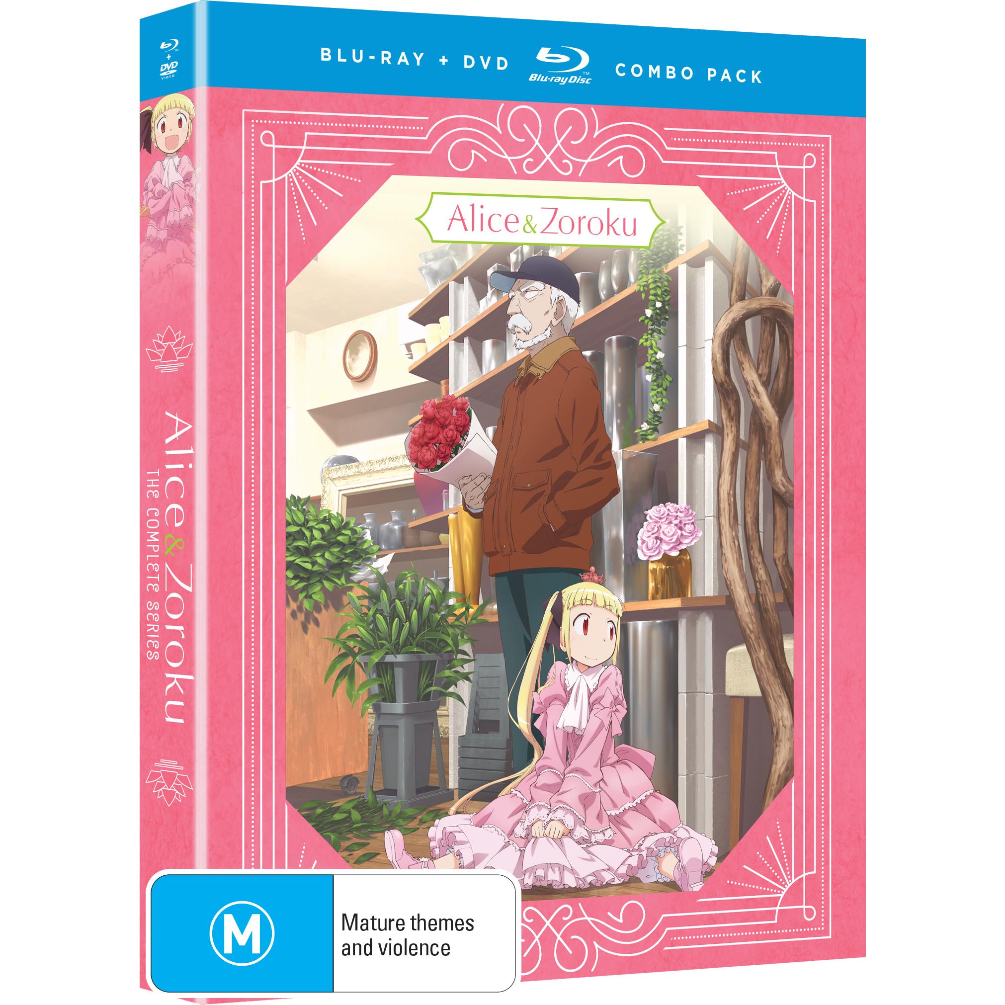 Alice & Zoroku Complete Anime Series Blu-ray - Fantasy Adventure Anime for Teens & Adults | Perfect for Binge-Watching & Anime Collection
