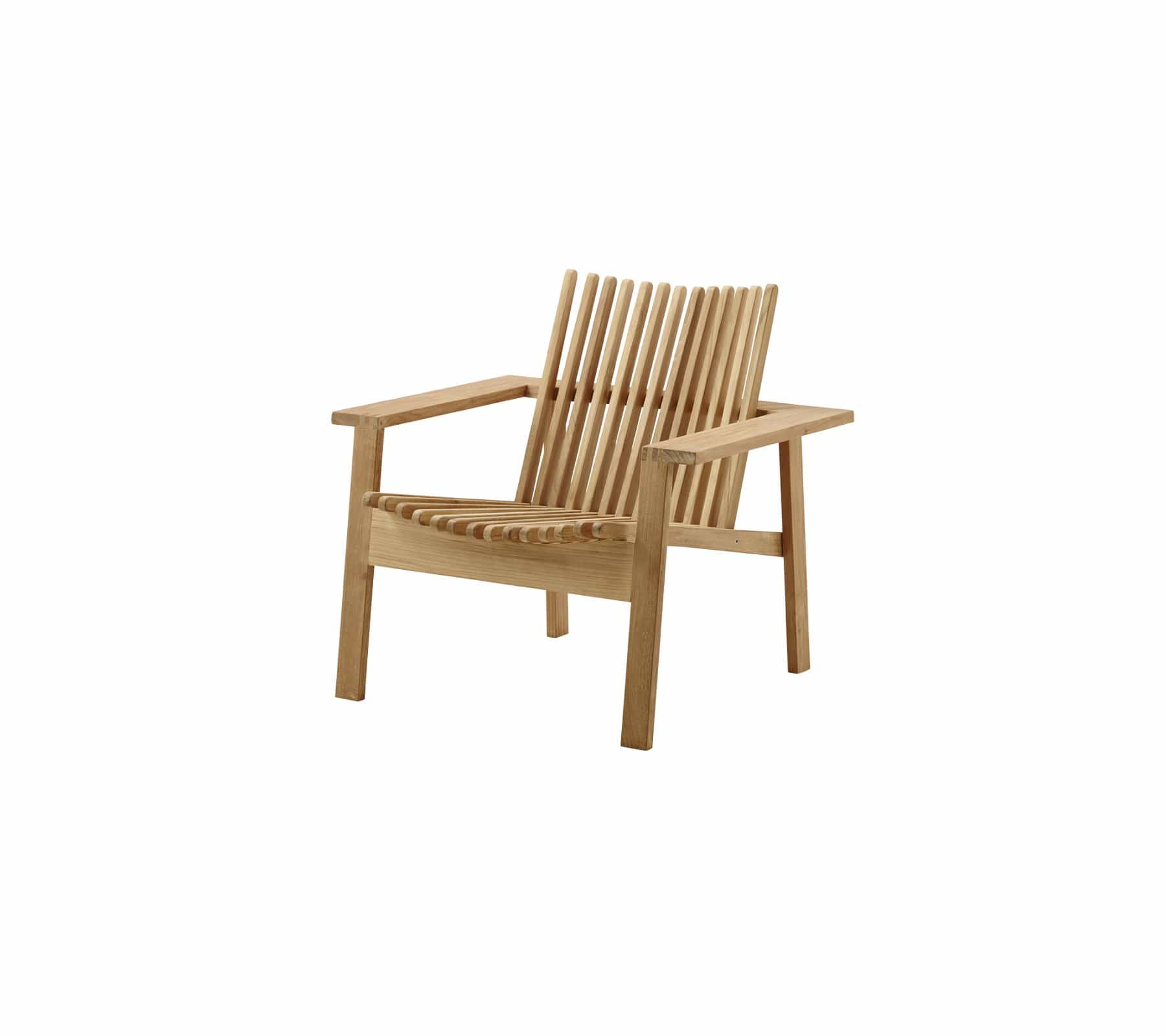 Premium Stackable Teak Outdoor Lounge Chair - Durable & Weather-Resistant Patio Furniture for Poolside, Garden, and Deck Relaxation