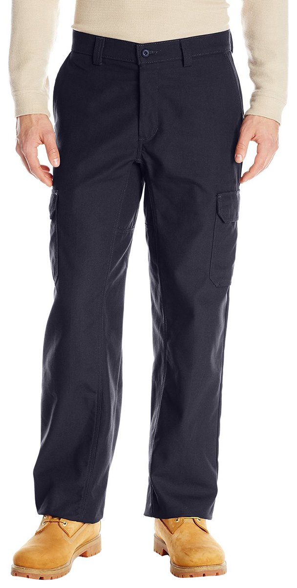 Wrangler Men's Durable Cargo Work Pants for Construction & Outdoor Jobs | Heavy Duty Utility Pants with Multiple Pockets | Perfect for Carpenters, Landscapers & Handymen