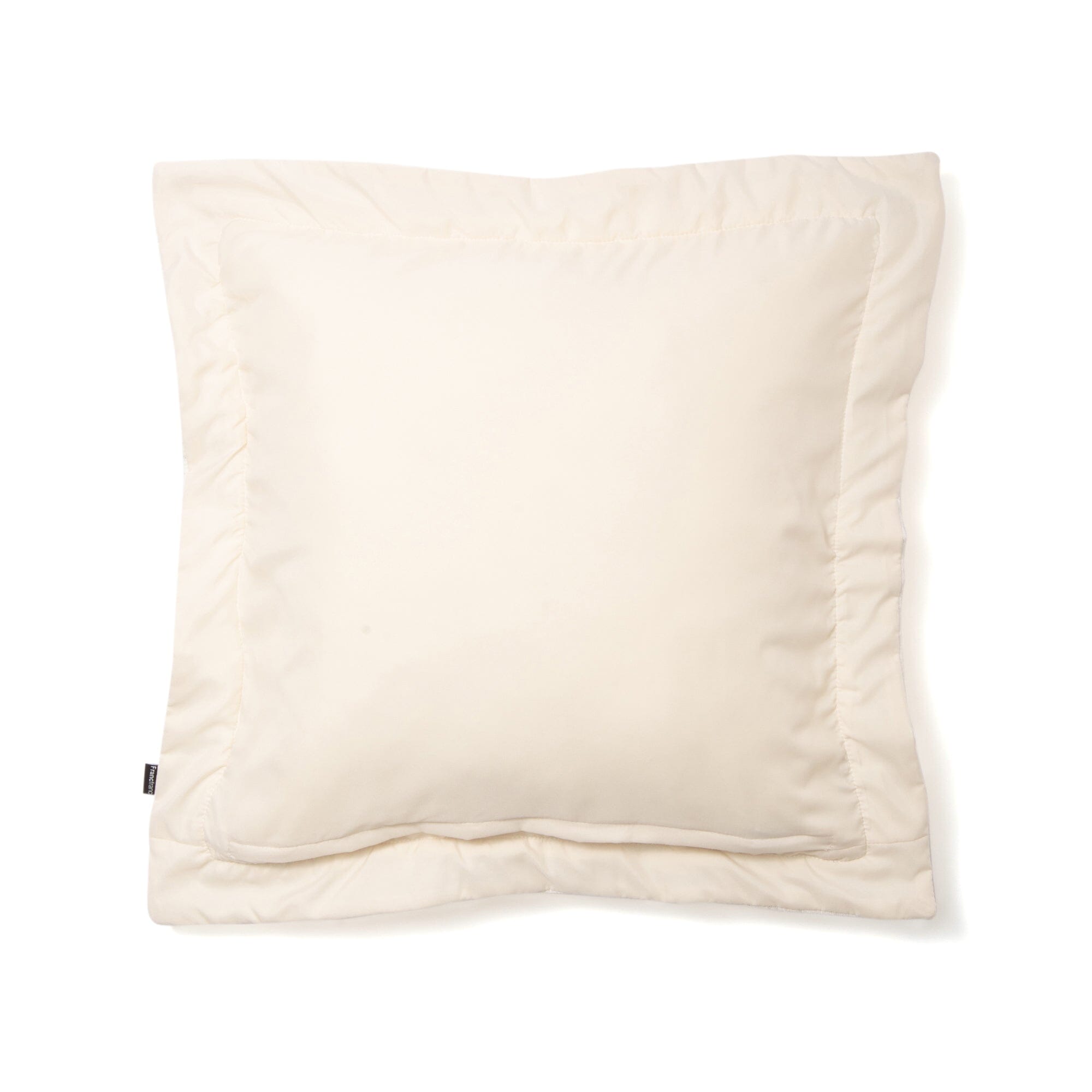 Premium Lublesse Cushion Cover 18x18 Inches (450x450mm) - Soft Ivory Decorative Pillow Case for Sofa, Bed, Chair - Home & Living Room Decor Accessory