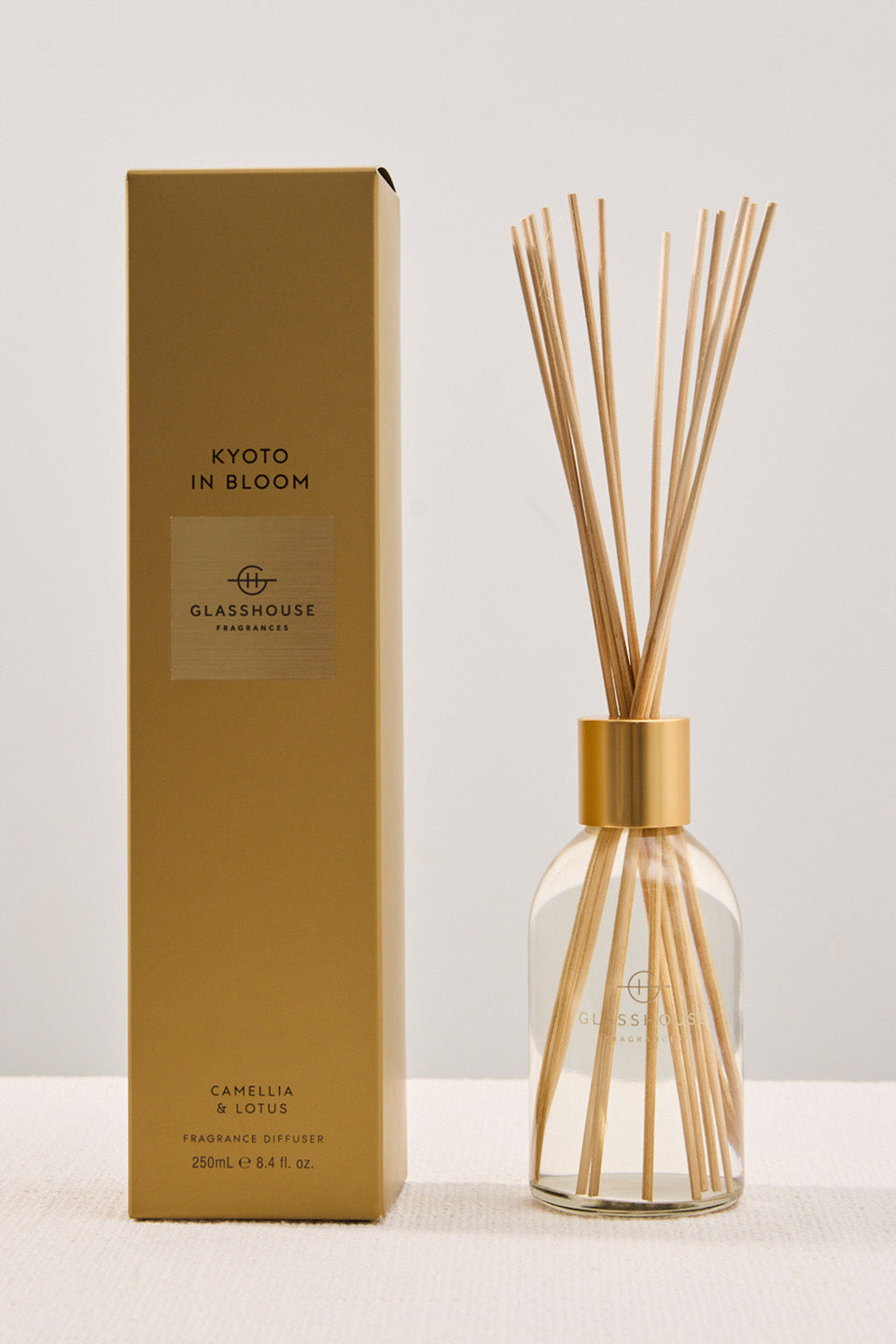 250ml Kyoto in Bloom Scented Diffuser - Premium Aromatherapy Essential Oil Diffuser for Home, Office & Spa - Long-Lasting Fragrance, Relaxation & Stress Relief