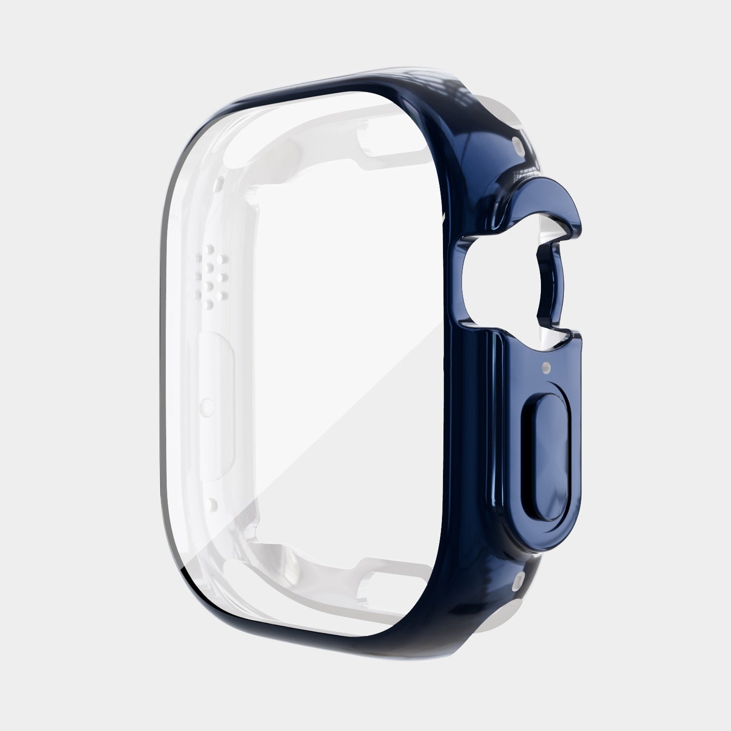 Durable Soft TPU Case with Tempered Glass Screen Protector for Ultra 49mm Smartwatch - Perfect for Workouts, Running & Everyday Protection