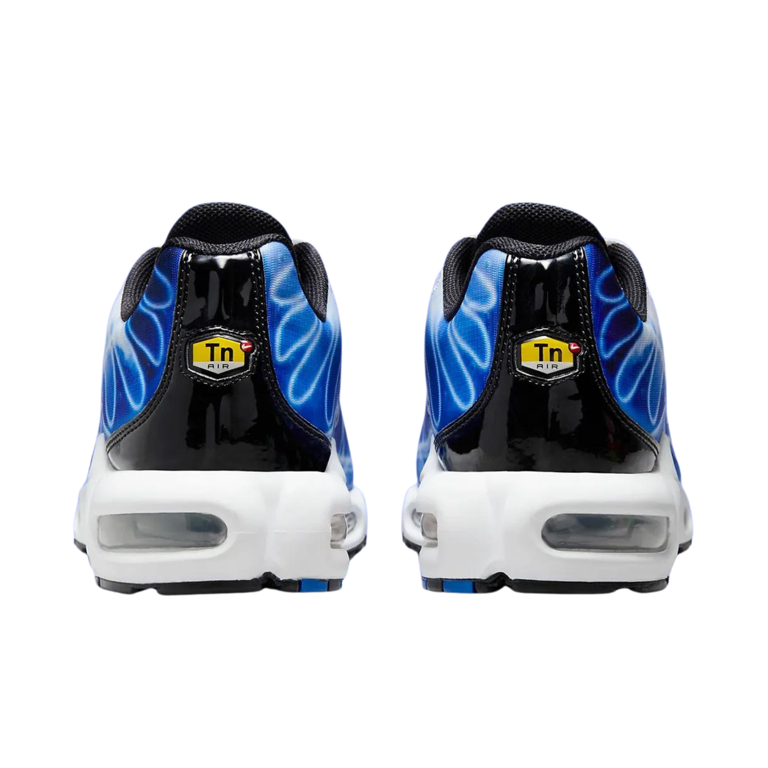 Nike Air Max Plus Light Running Shoes for Men - Old Royal Black & Varsity Ice Blue - Comfortable Sneakers for Jogging, Gym & Casual Wear