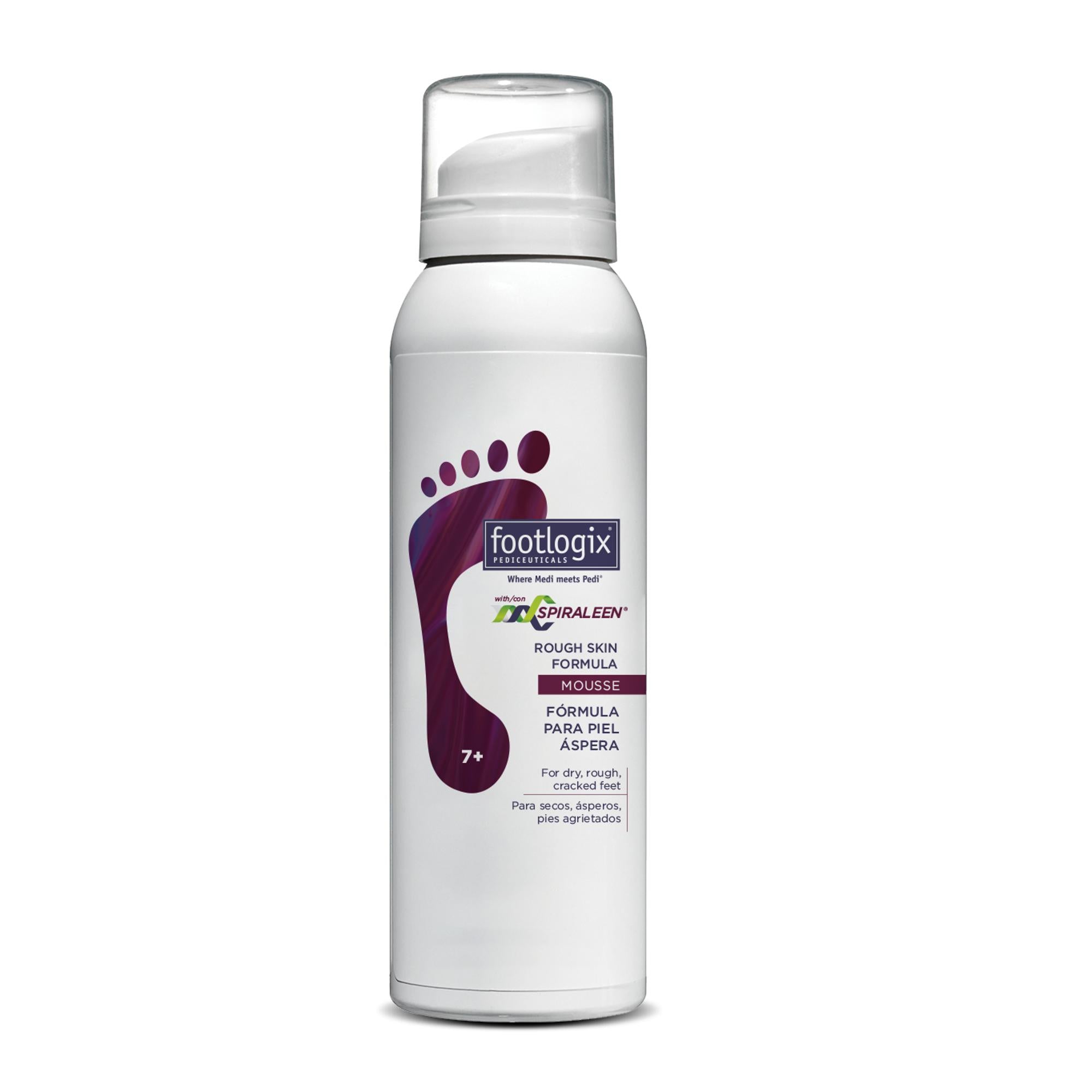 Footlogix Rough Skin Formula - 4.2oz Callus Softener & Foot Cream for Dry Cracked Feet - Perfect for Pedicures & At-Home Foot Care
