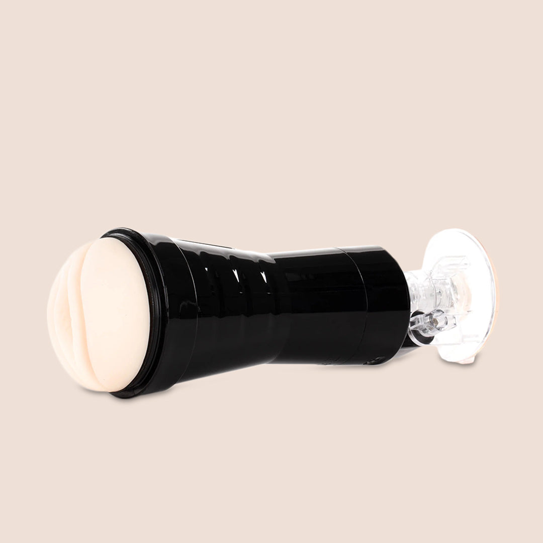 Pipedream Extreme Elite Shaft Compressor Vibrating Stroker - Powerful Adult Toy for Men, Realistic Sensation, Waterproof & Rechargeable - Perfect for Solo Play & Couples Intimacy