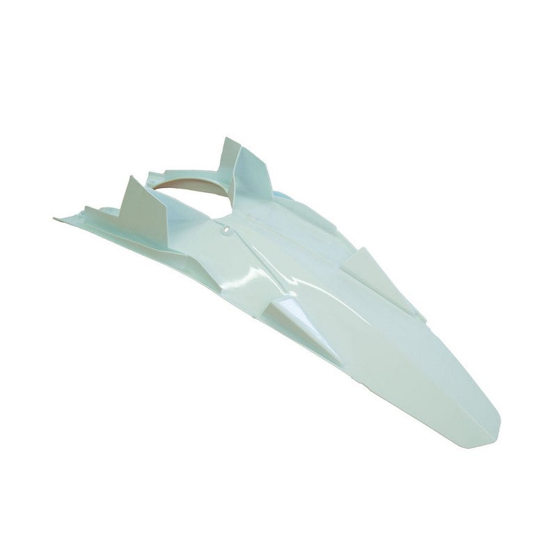 Husqvarna TE449 TE511 TC449 TC511 Rear Fender (2011-2013) - White Dirt Bike Mudguard for Off-Road & Trail Riding