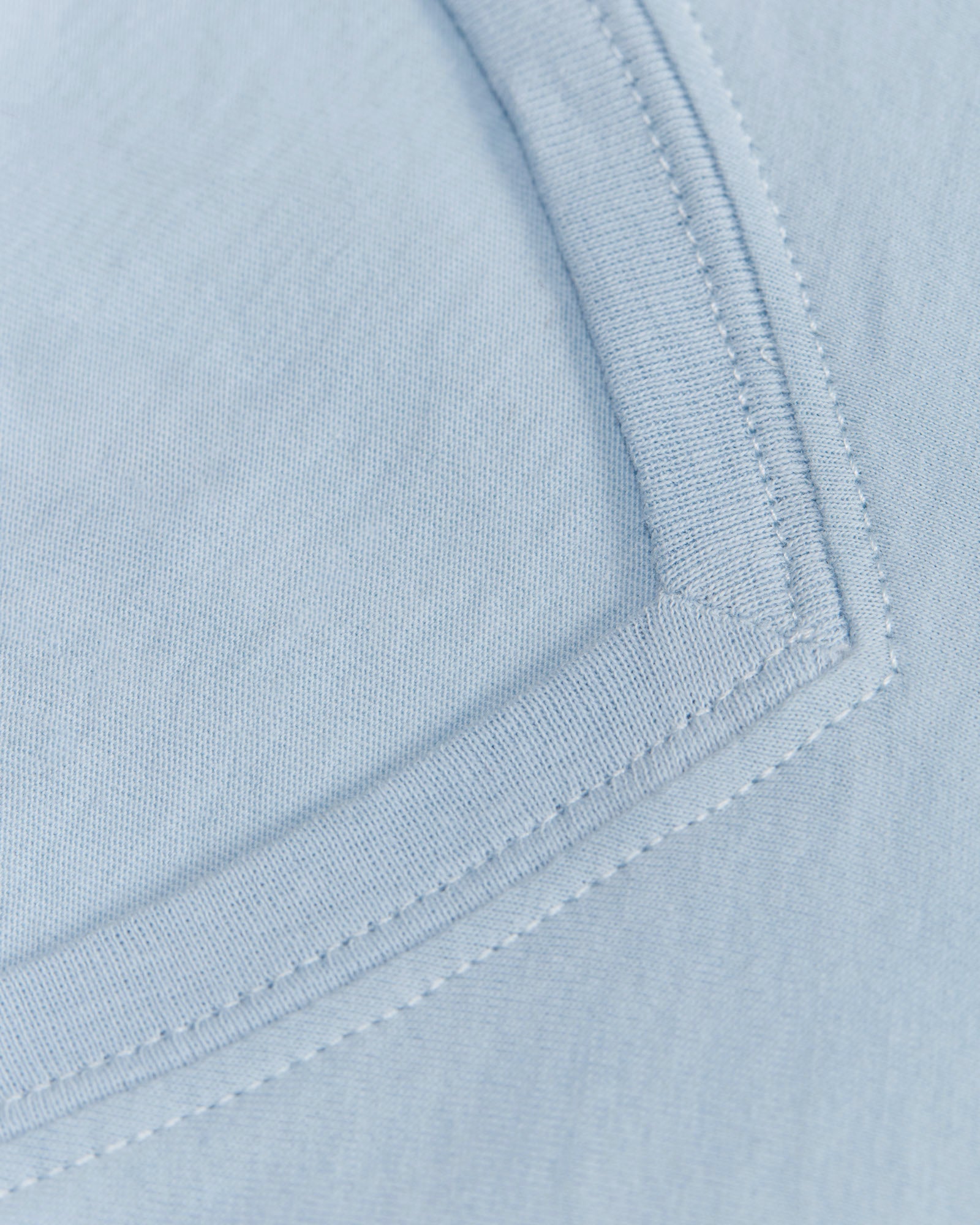Classic V-Neck Jersey T-Shirt for Men - Soft Cotton Comfort Fit Tee - Casual Wear & Everyday Outfits - Blue