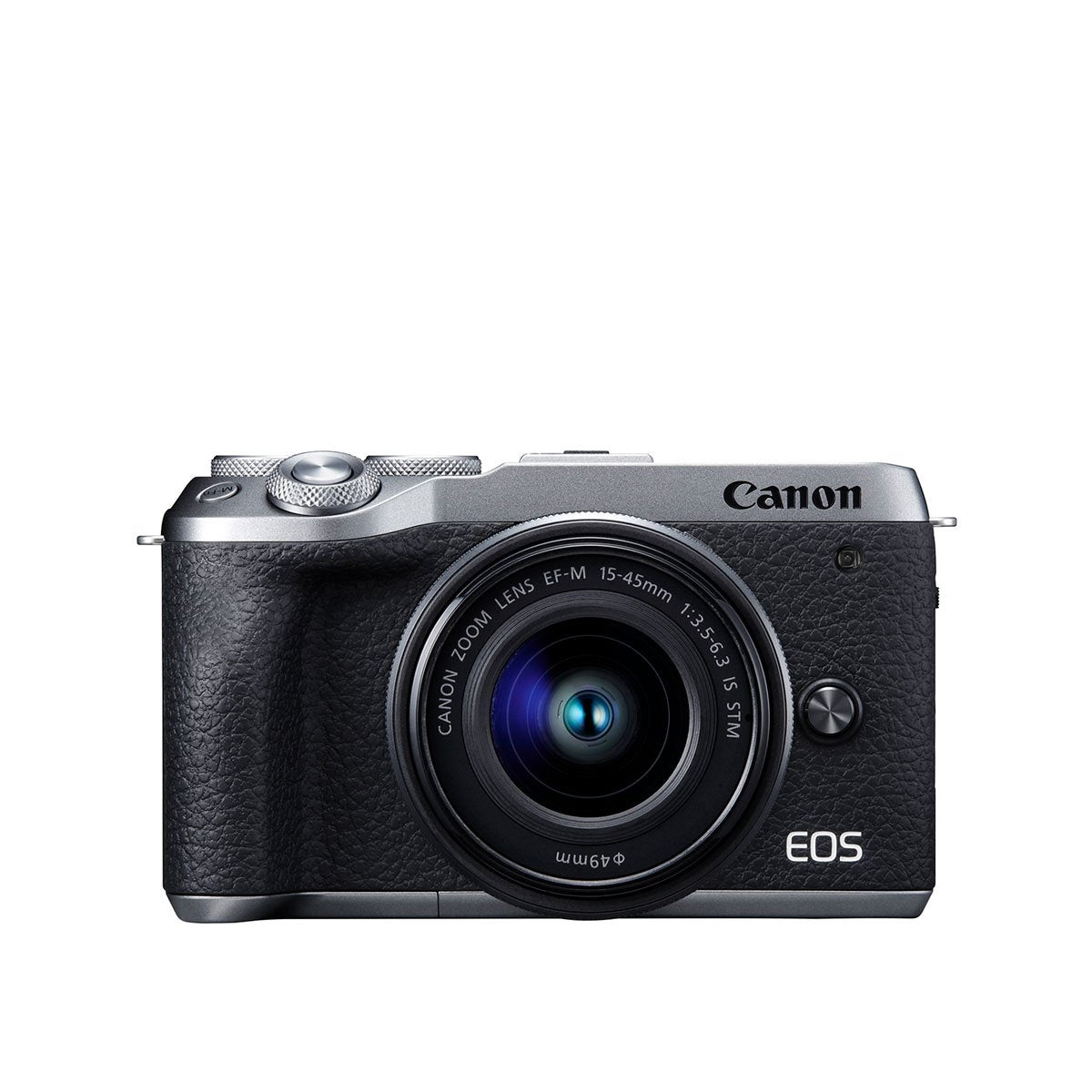 Canon EOS M6 Mark II Mirrorless Digital Camera with 15-45mm IS STM Lens Kit (Silver) - Perfect for Vlogging, Travel Photography & Content Creation