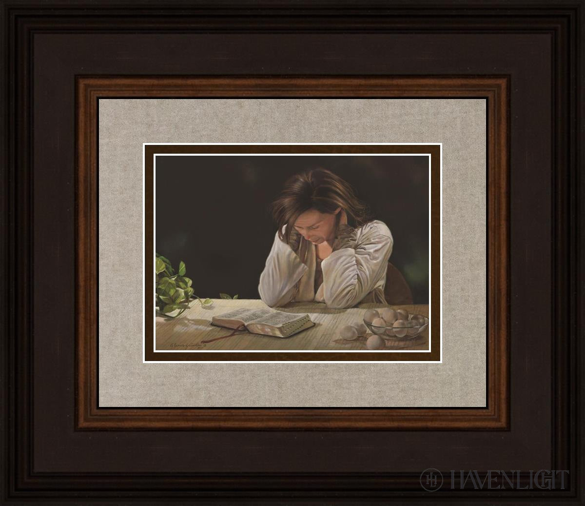 A Mother's Vigil: I Would Gather Thee - Modern Inspirational Wall Art for Home Decor | Perfect for Living Room, Bedroom & Nursery