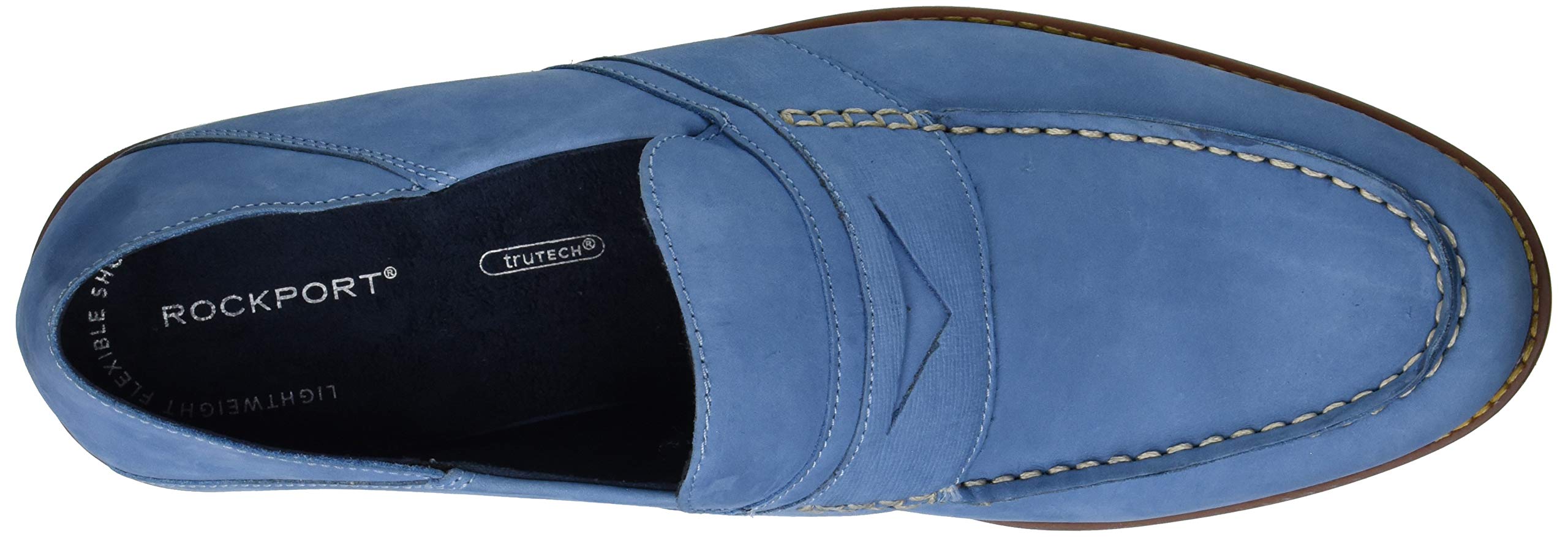Rockport Men's Comfortable Loafers - Slip-On Casual Shoes for Business & Travel - Lightweight & Cushioned for All-Day Wear
