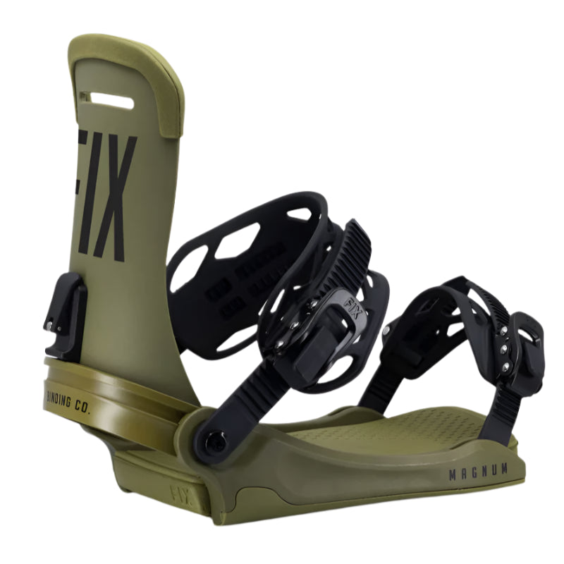 Fix Magnum Snowboard Binding 2025 - High-Performance Snowboard Bindings for All-Mountain Riding | Perfect for Freestyle, Powder & Park Snowboarding
