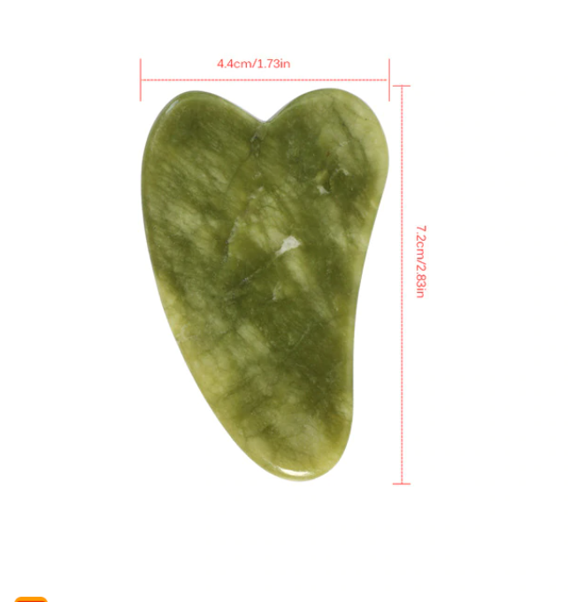 Natural Jade Face Roller & Gua Sha Set - Rejuvenating Facial Massage Tool for Glowing Skin - Perfect for Skincare Routine, Relaxation & Anti-Aging
