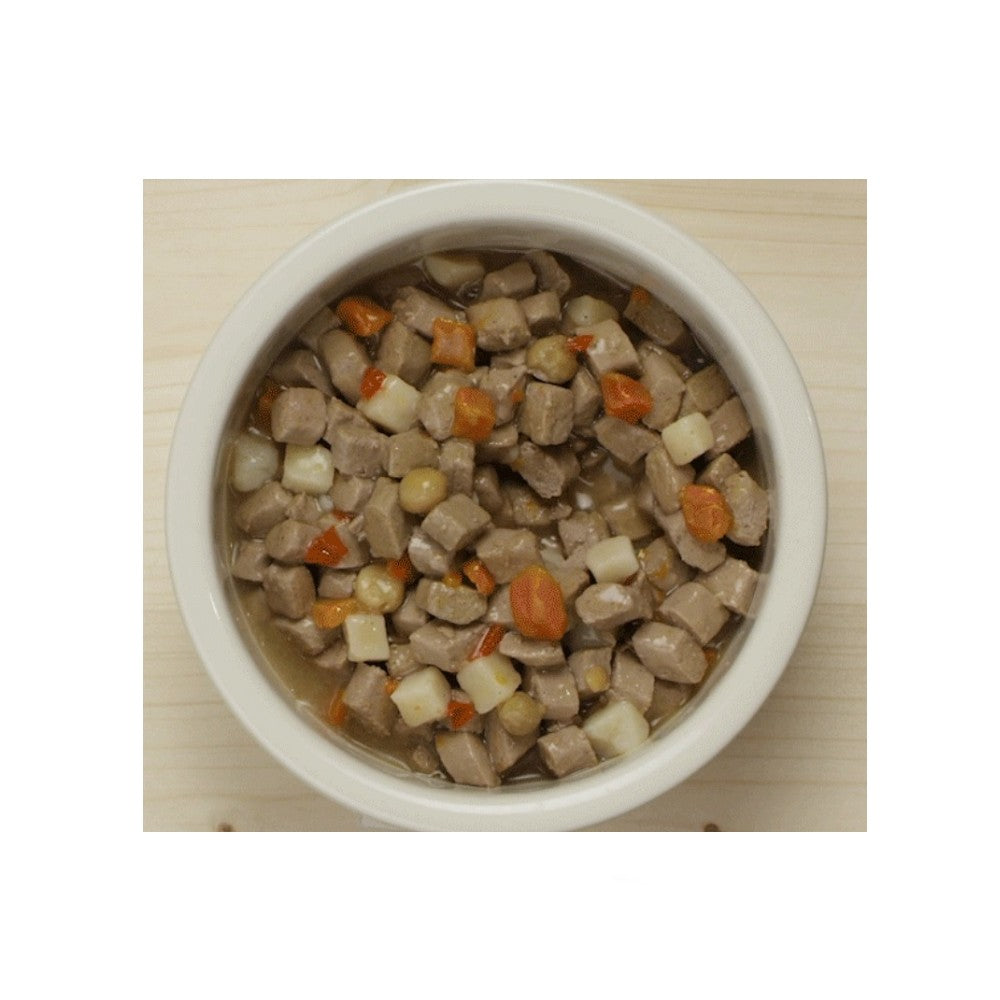 Grain-Free Chicken Stew with Peas & Carrots for Dogs - Premium Canned Dog Food for Sensitive Stomachs - Perfect for Adult Dogs & Puppies with Allergies - Ideal for Mealtime, Training Treats & Travel Feeding