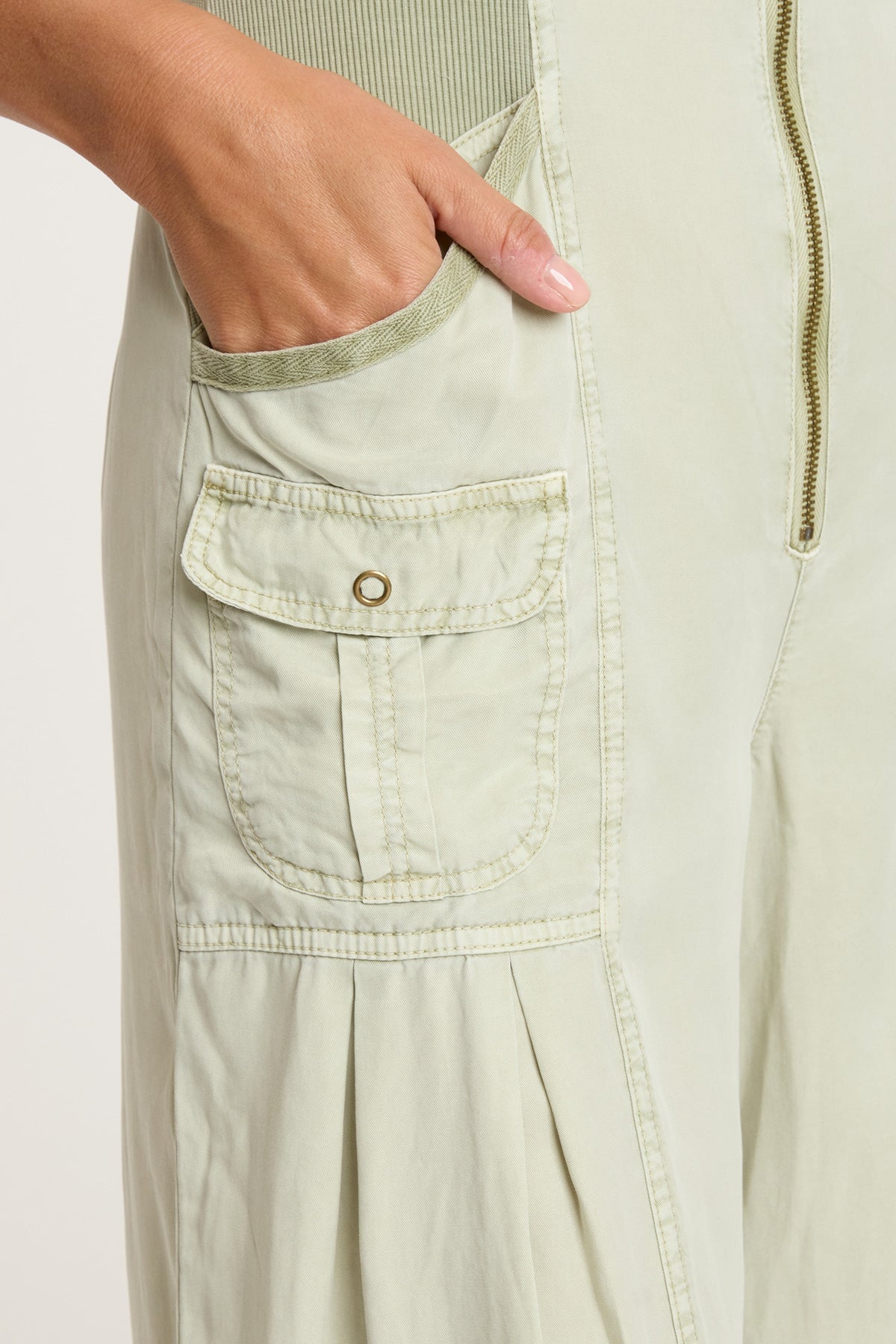 Soft Twill Macgowan Wide Leg Cargo Jumpsuit for Women - Stylish & Comfortable Utility Romper | Perfect for Casual Outings, Travel & Streetwear Fashion