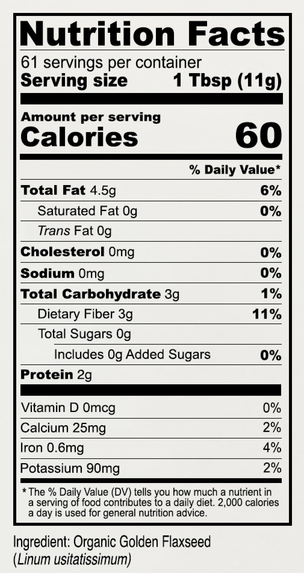 Anthony's Organic Whole Golden Flaxseeds, 1.5 lb - Gluten Free, Non-GMO, Vegan - Perfect for Smoothies, Baking, and Healthy Snacks
