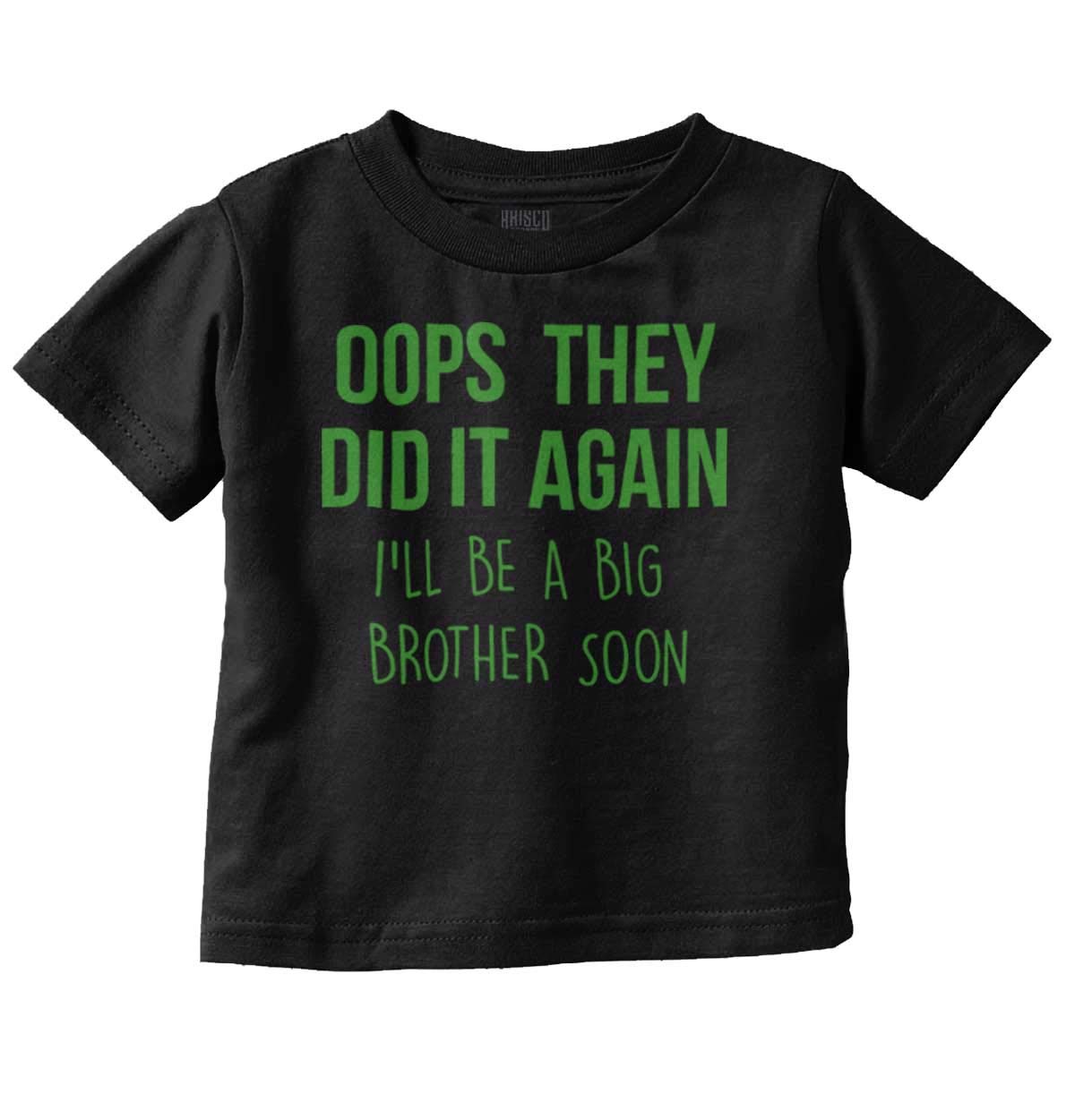 Funny Big Brother Baby Announcement Youth T-Shirt for Boys - Cute Sibling Gift & Pregnancy Reveal Outfit