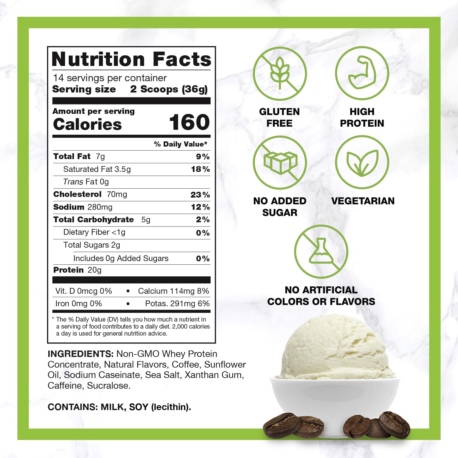 Chike Sweet Cream High Protein Iced Coffee - 20g Protein, 2 Shots Espresso, Low Sugar (2g), Keto & Gluten Free - 14 Servings (17.8 oz) - Perfect for Post-Workout Recovery, Morning Energy Boost & Healthy Lifestyle