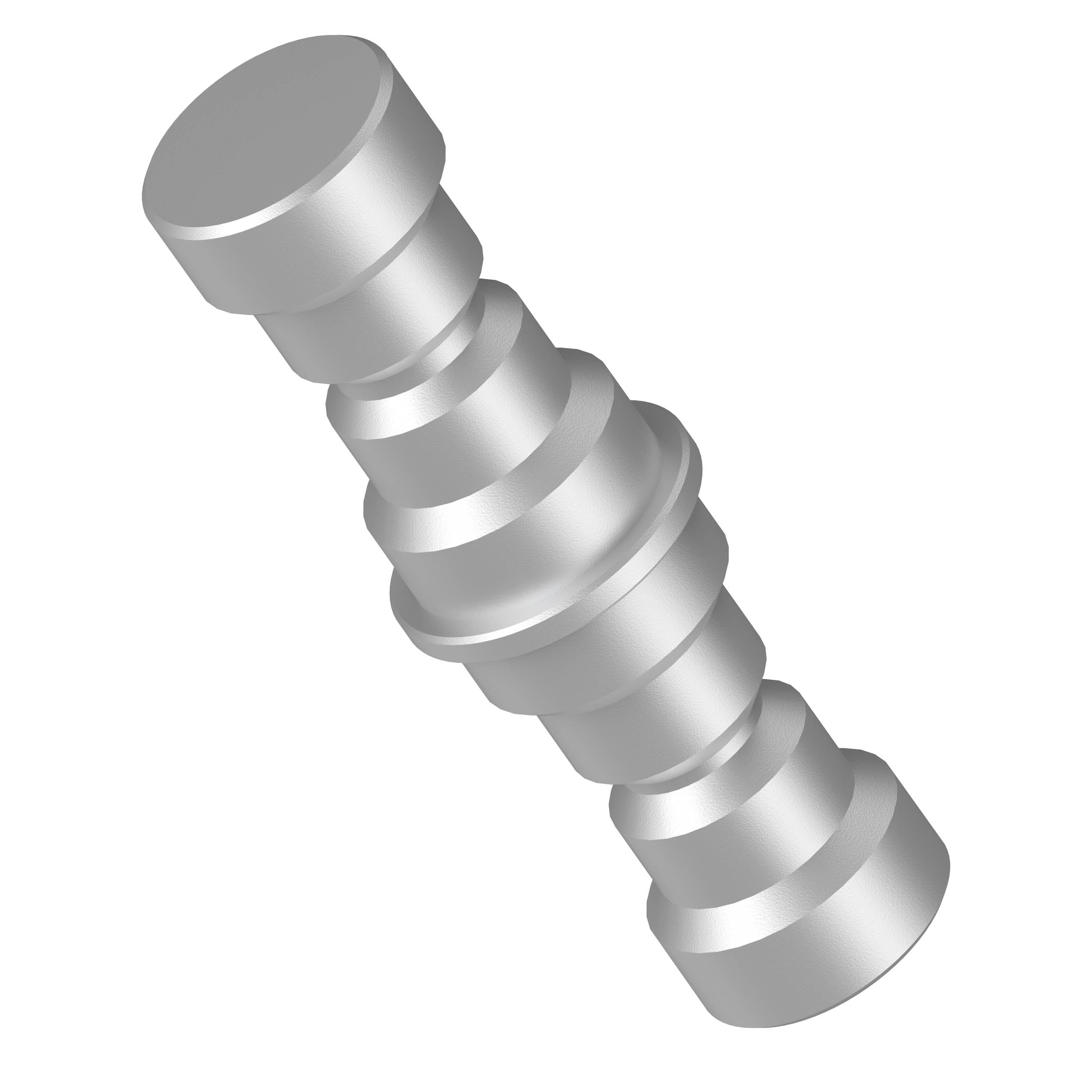 GEARTREE 2753 15.8mm (5/8 inch) Stainless Steel Reversible Stud - Heavy Duty Fastener for Automotive, Machinery & Industrial Applications