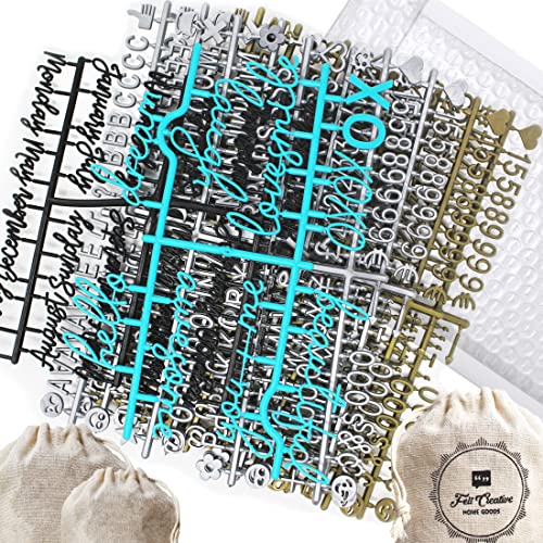 Xtra Letter Set - Metallic Bundle