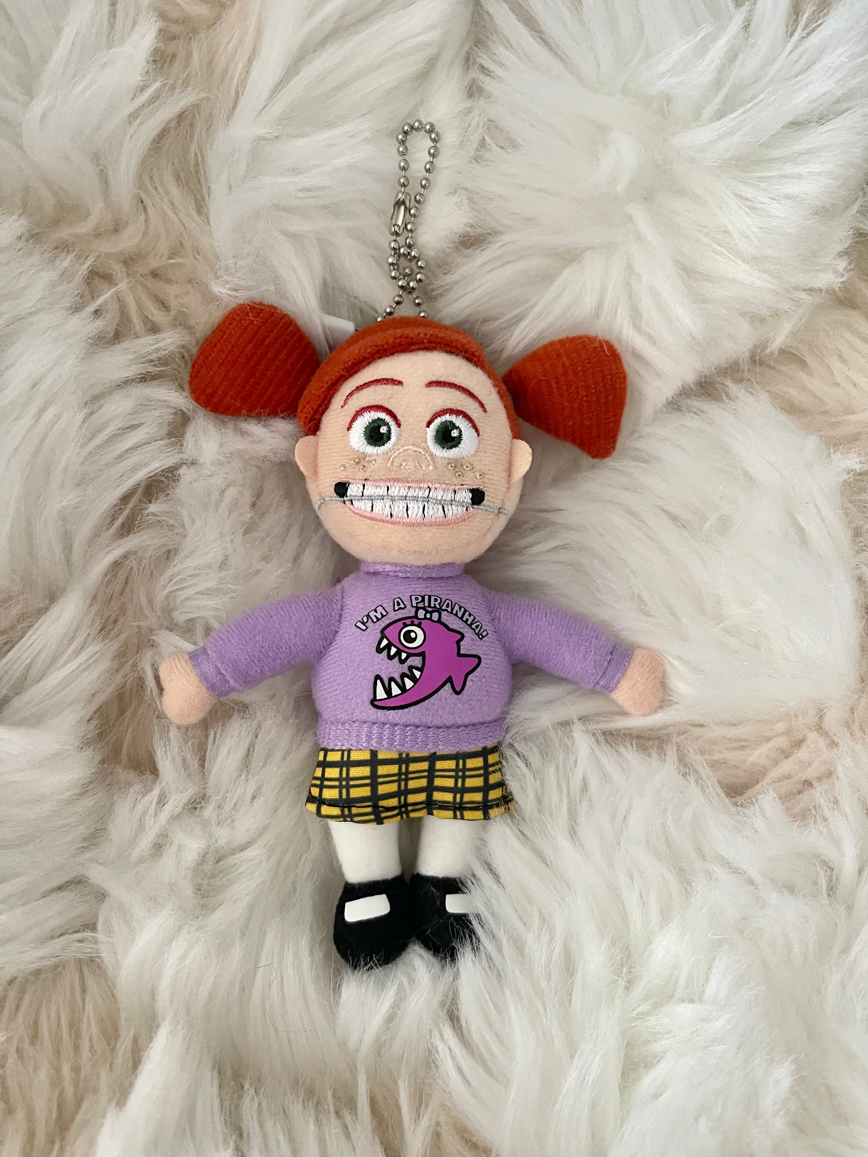 Tokyo Disney Finding Nemo Darla Keychain Plush Toy - Cute Collectible Character Keyring for Bags, Backpacks & Gifts - Perfect for Disney Fans & Nemo Lovers