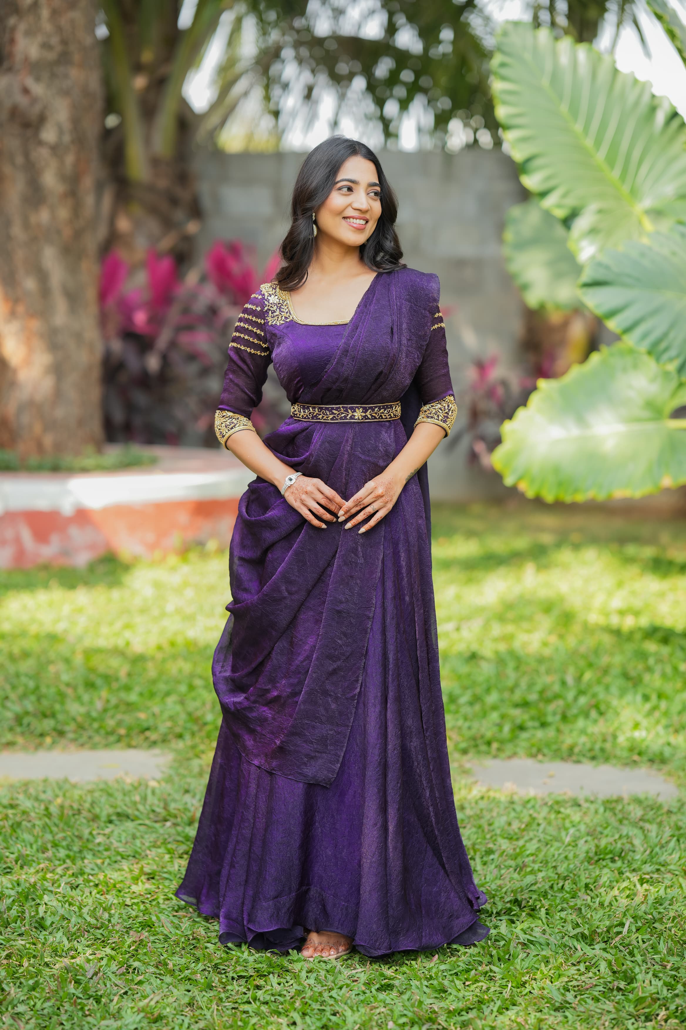 Sahana Premium Designer Drapewear - Elegant & Comfortable Women's Fashion Dresses for Parties, Weddings & Special Occasions
