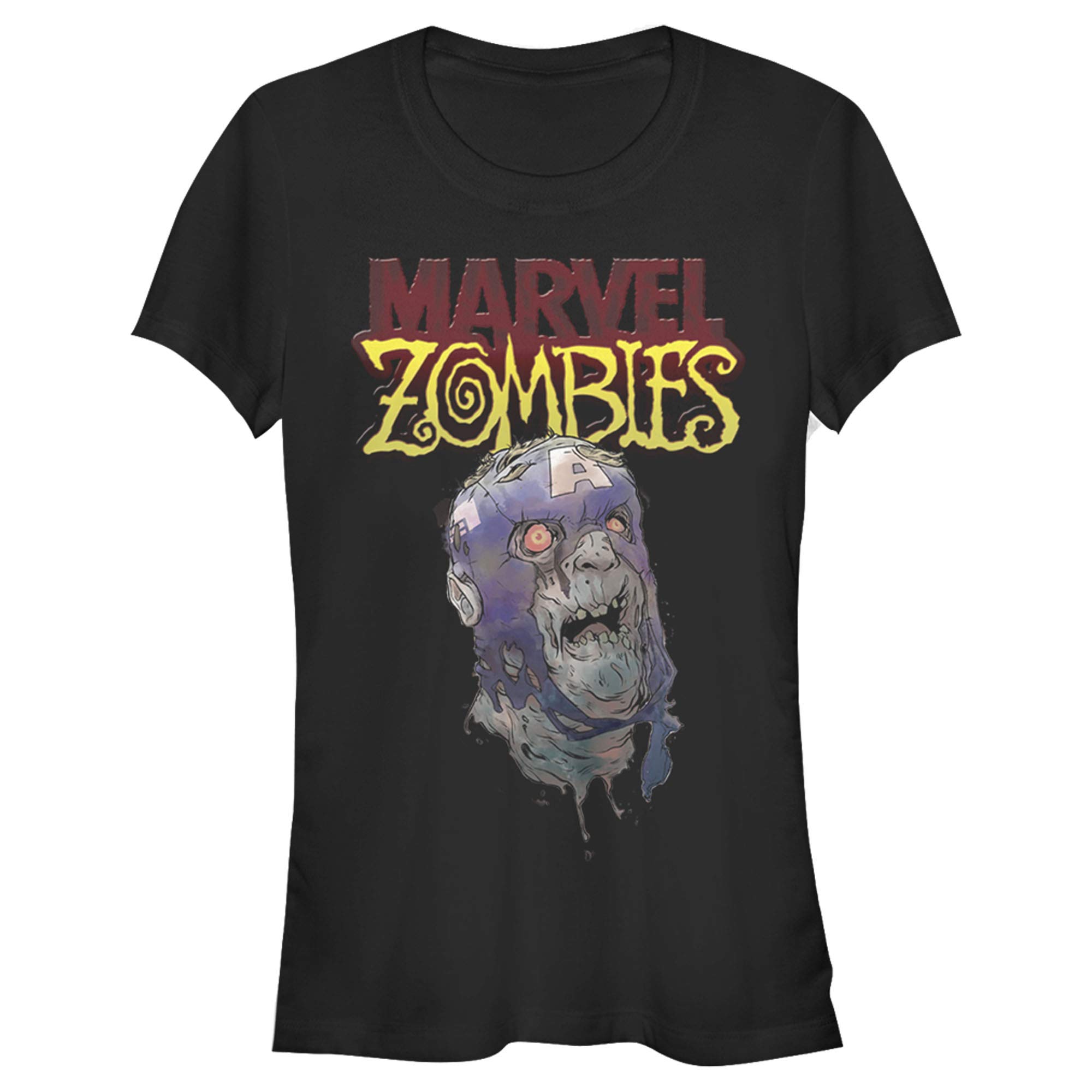 Marvel Zombies Captain America Graphic T-Shirt for Kids - Cool Superhero Tee for Boys & Girls | Perfect for Halloween, Cosplay & Comic Con