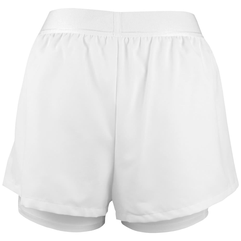 ASICS Women's Match Running Shorts - Breathable, Lightweight & Quick-Dry for Gym, Jogging & Workouts - Brilliant White