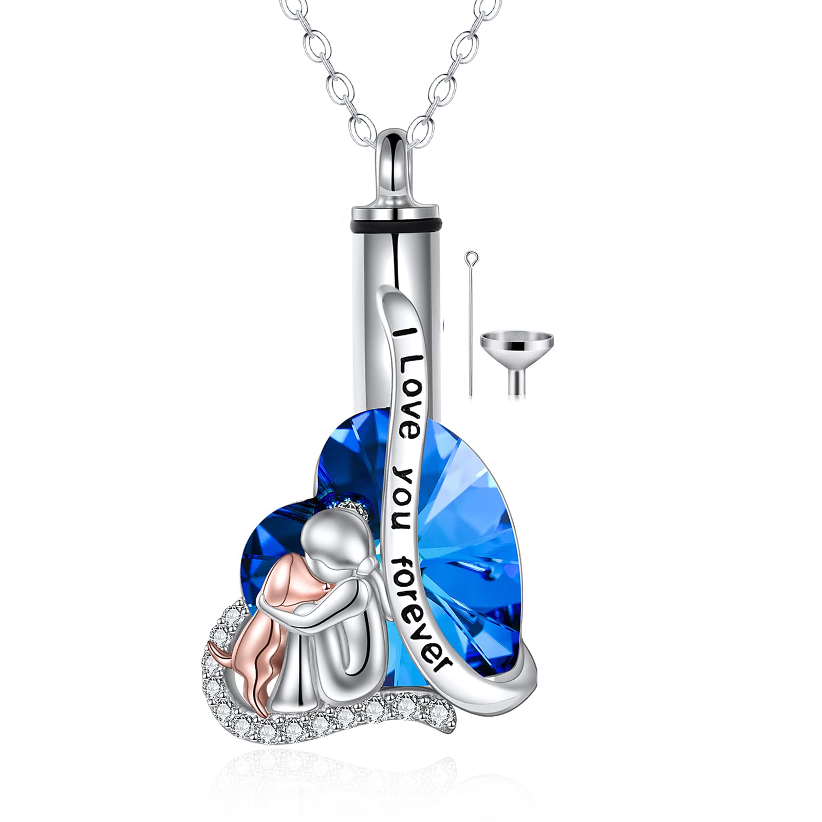 Sterling Silver Dog Pendant Necklace - Memorial Gift for Dog Lovers | Keepsake Jewelry for Women