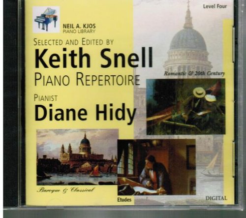Keith Snell Piano Repertoire Level 4 - Neil A. Kjos Piano Library | Classical Music Sheet Book for Intermediate Pianists | Perfect for Recitals, Exams & Home Practice