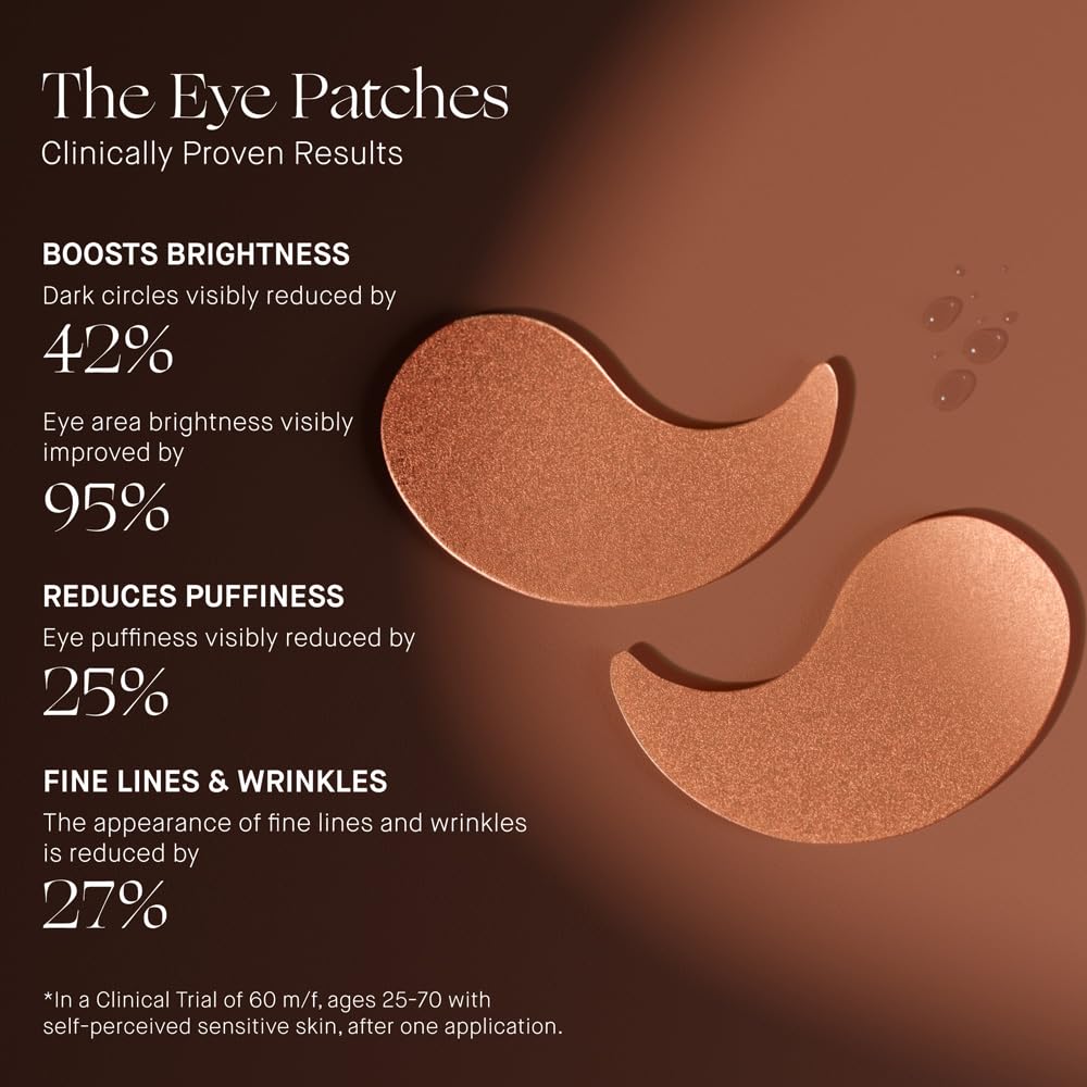 Best Cooling Eye Patches for Dark Circles & Puffiness Relief - Soothing Gel Eye Mask for Sleep, Travel & Spa Relaxation