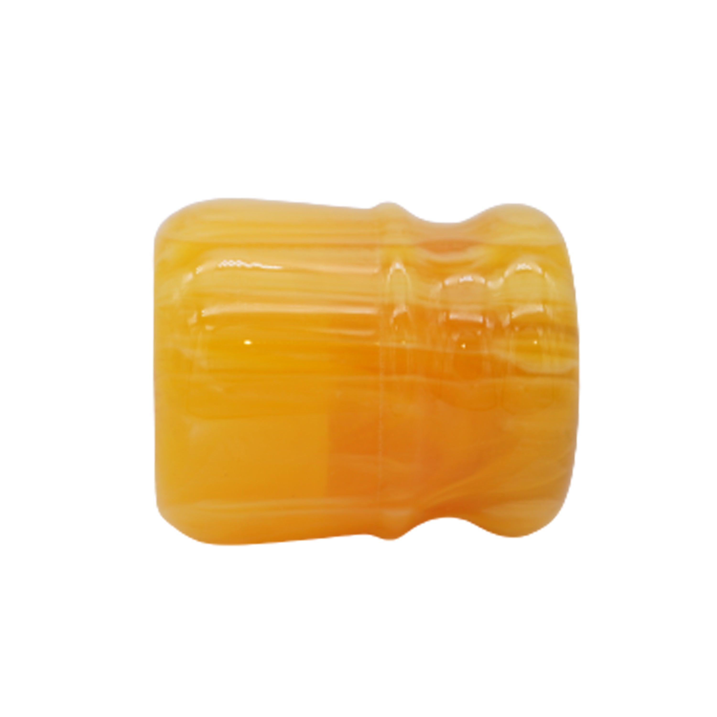 Premium Amber Handmade Shaving Brush Handle for 24mm & 26mm Knots - Luxury Wet Shaving Accessory for Men's Grooming & Barber Shop Use