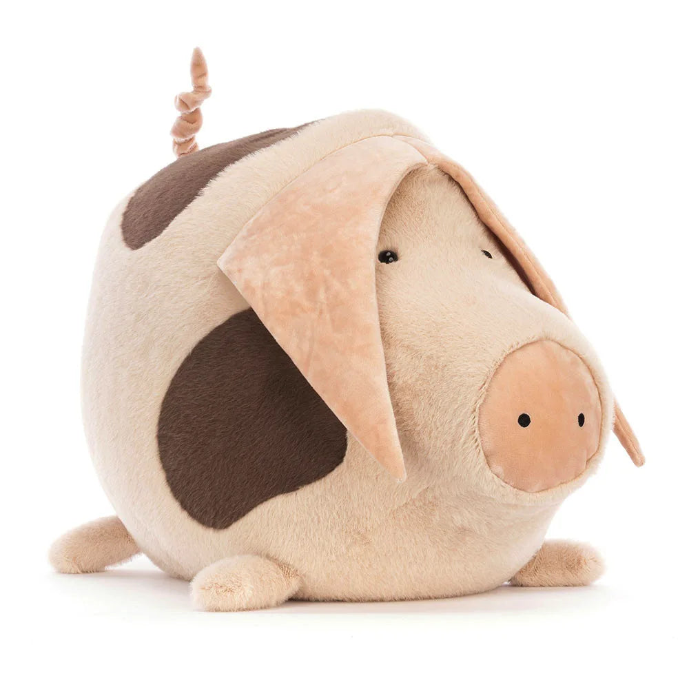 Jellycat Higgledy Piggledy Old Spot Really Big Plush Stuffed Animal - Soft & Cuddly Large Cow Toy for Kids, Nursery Decor, Baby Shower Gift, and Comfort Companion