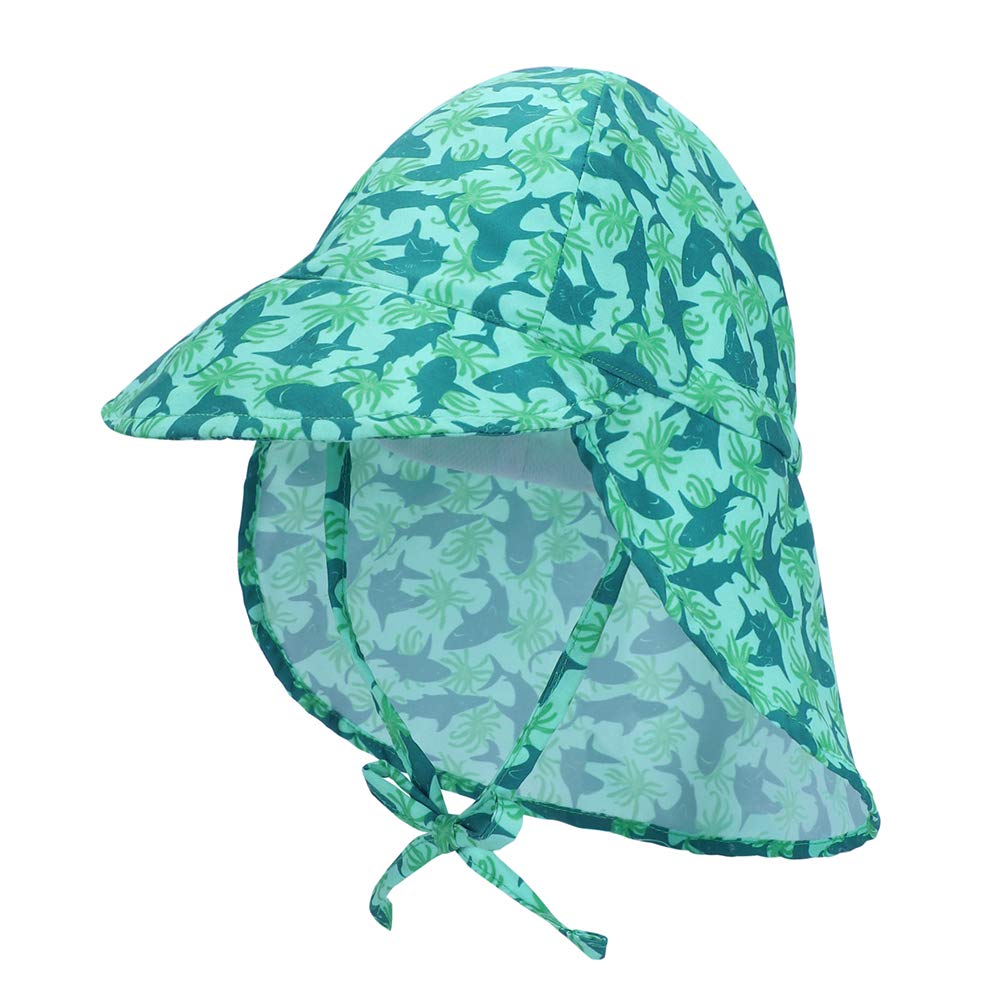 Baby Boys & Girls Sun Hat with UPF 50+ Protection - Adjustable Toddler Summer Beach Hat with Wide Brim - Perfect for Outdoor Play, Pool, and Beach Vacations