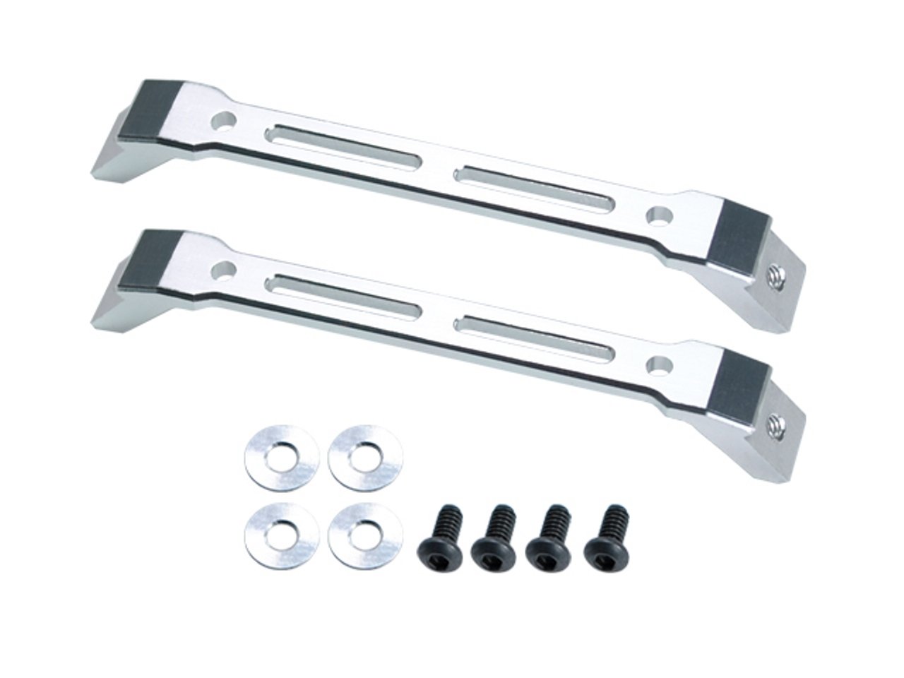 Microheli Aluminum Landing Gear Support for MH Series - Durable Upgrade for RC Helicopters - Perfect for Smooth Landings & Enhanced Stability