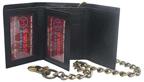 Black with 18 inch Brass Chain