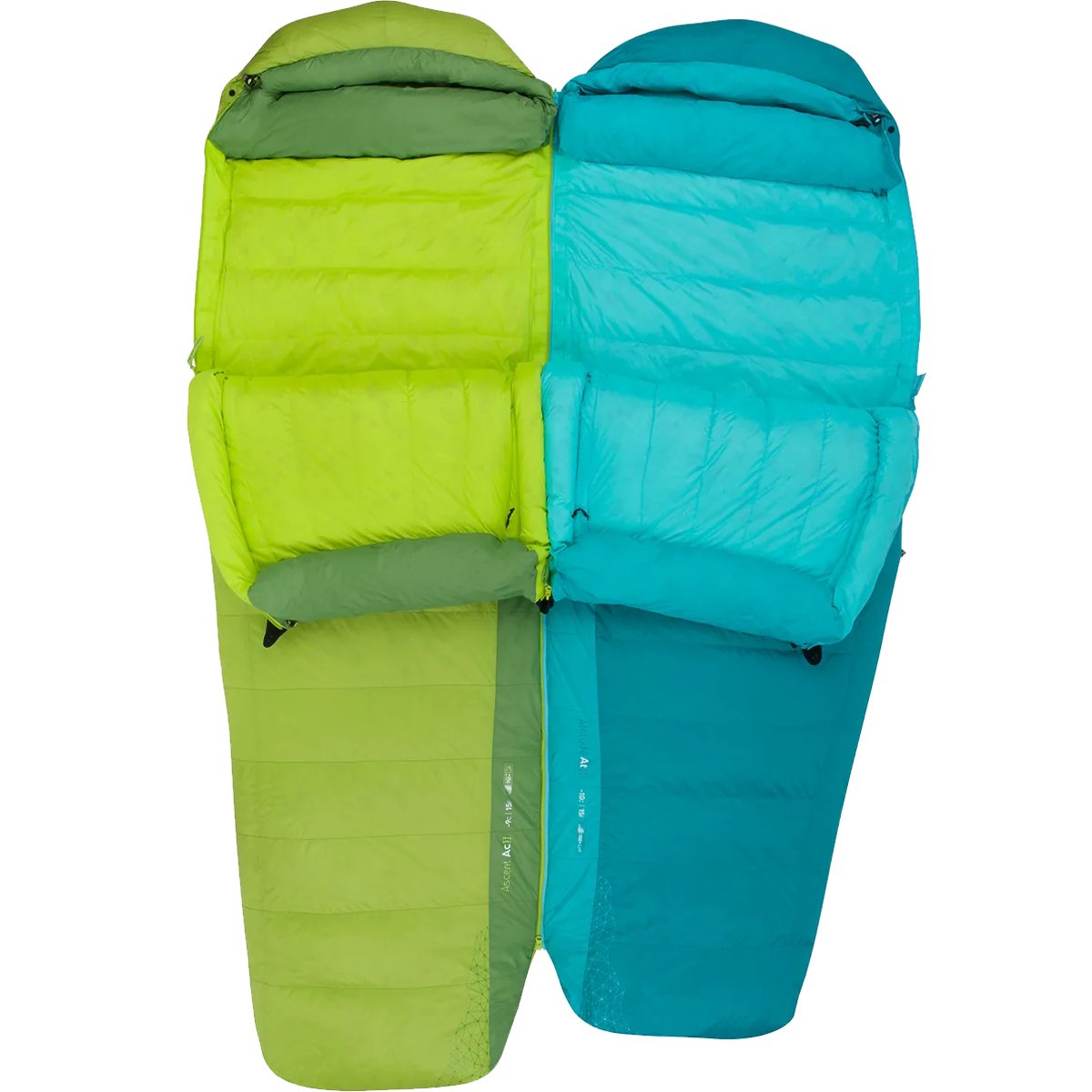 Ascent 0 Down Mummy Sleeping Bag - Lightweight & Waterproof for Camping, Hiking, Backpacking & Outdoor Adventures
