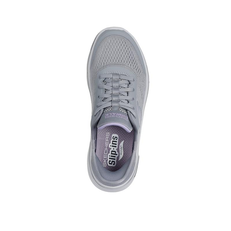 Skechers Go Walk Arch Fit 2.0 Slip-On Walking Shoes for Women - Comfortable & Supportive Sneakers for Walking, Travel & Everyday Wear - Style #125319/GYLV