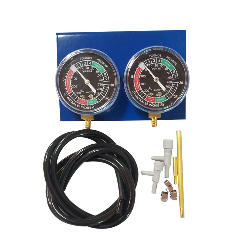 Professional Motorcycle Vacuum Gauge Balancer - 2 Cylinder Carburetor Synchronizer Tool for Harley, Honda, Yamaha - Durable Carb Sync Kit for Smooth Engine Performance - Perfect for Motorcycle Maintenance & Tuning