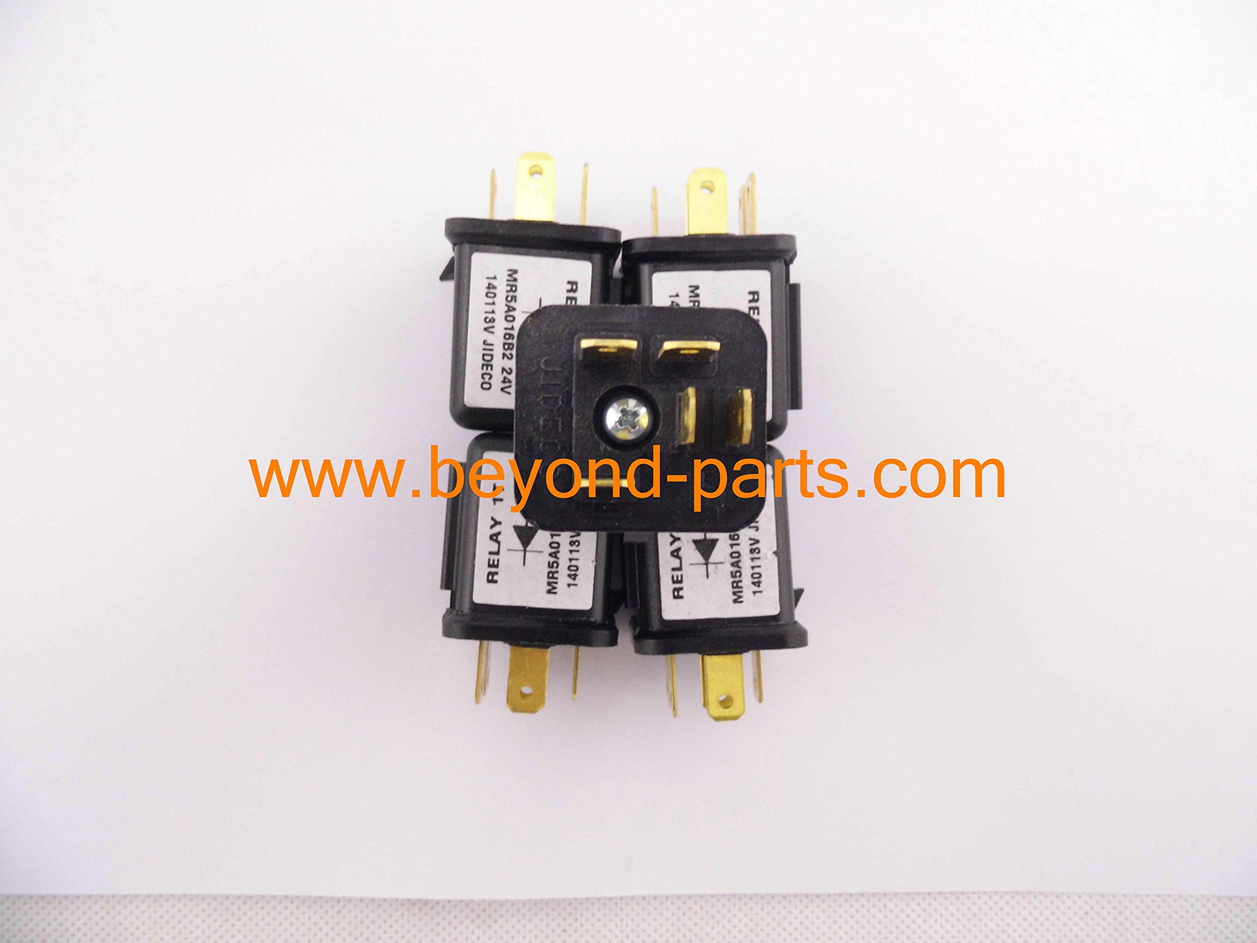 2 Pcs A/C Air Conditioner Relay 569-06-61960 5690661960 for Komatsu PC200-8 Excavator - Heavy Duty Cooling System Replacement Part for Construction Equipment