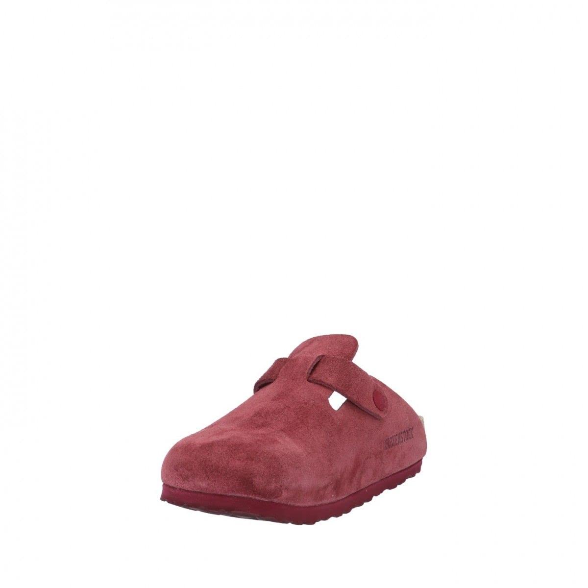 Birkenstock Boston BS Zabot Women's Suede Clogs - Comfortable & Stylish Footwear for Casual Wear, Home, and Office
