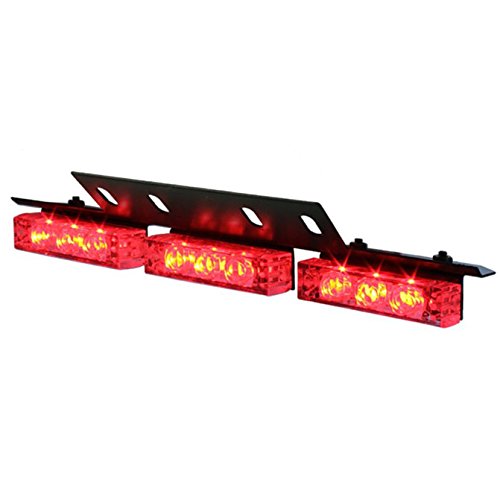 Red 9 LED Light Bar