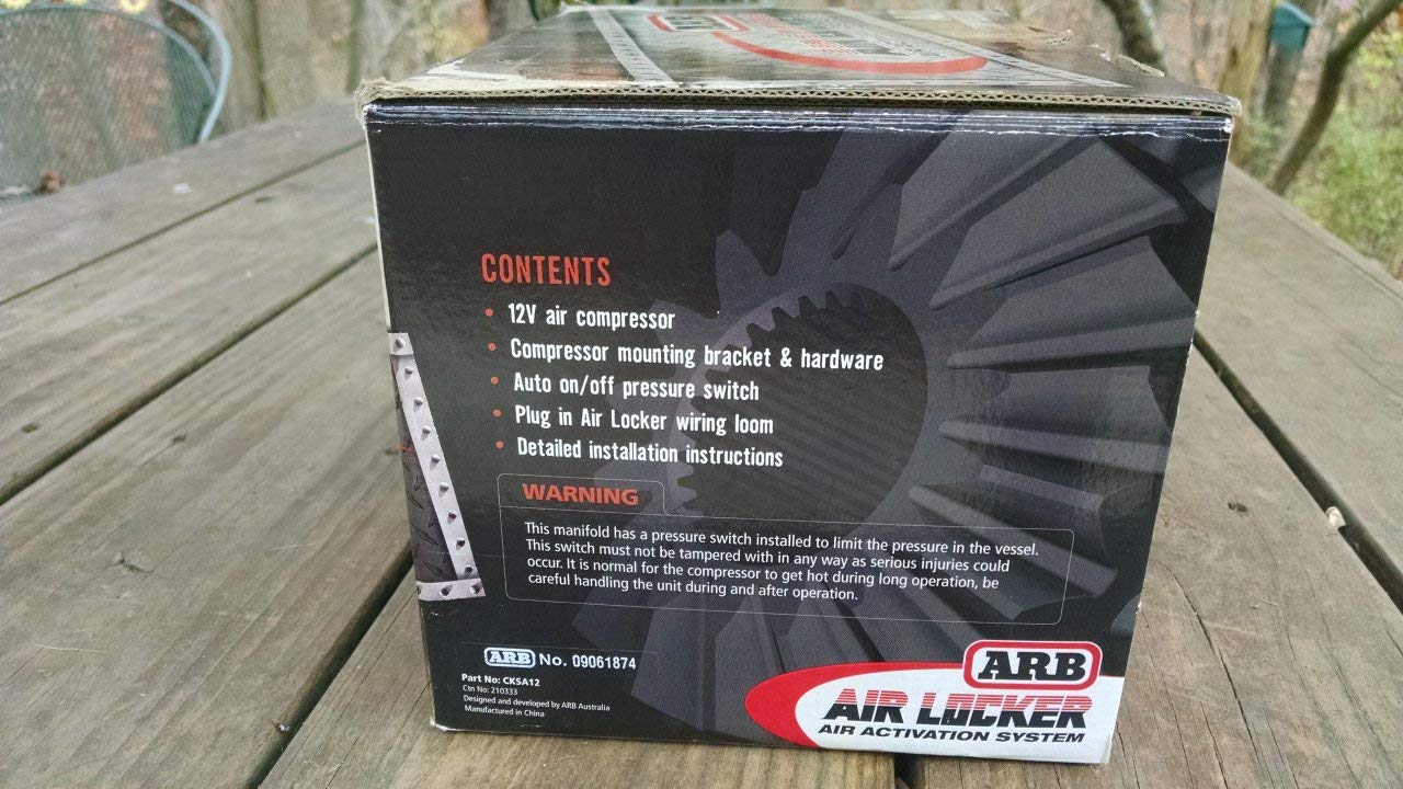 ARB CKSA12 Air Locker Accessories Kit - Heavy Duty Off-Road 4x4 Differential Locking System - Perfect for Jeep, Truck & SUV Off-Roading Adventures