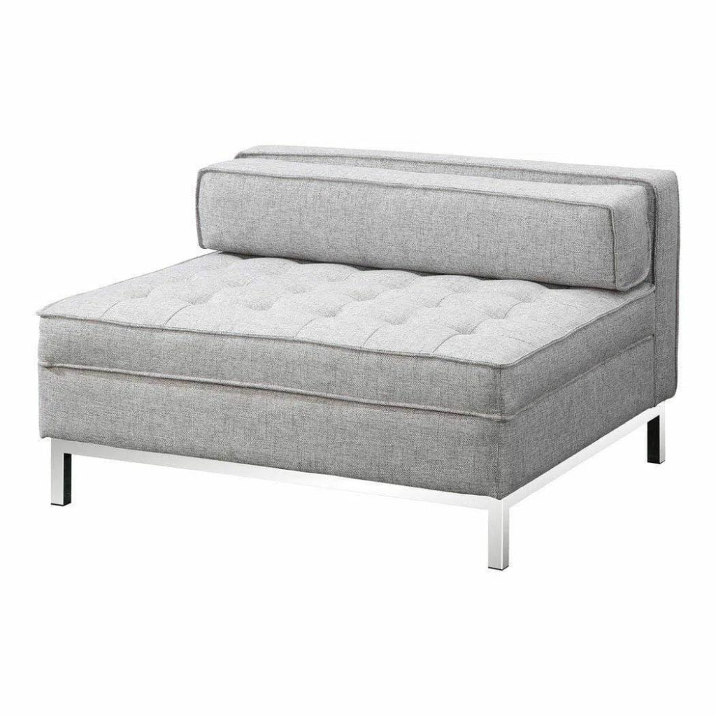 40 Inch Storage Ottoman with Lift Top - Modern Gray Faux Leather Bench for Living Room, Bedroom & Entryway Storage