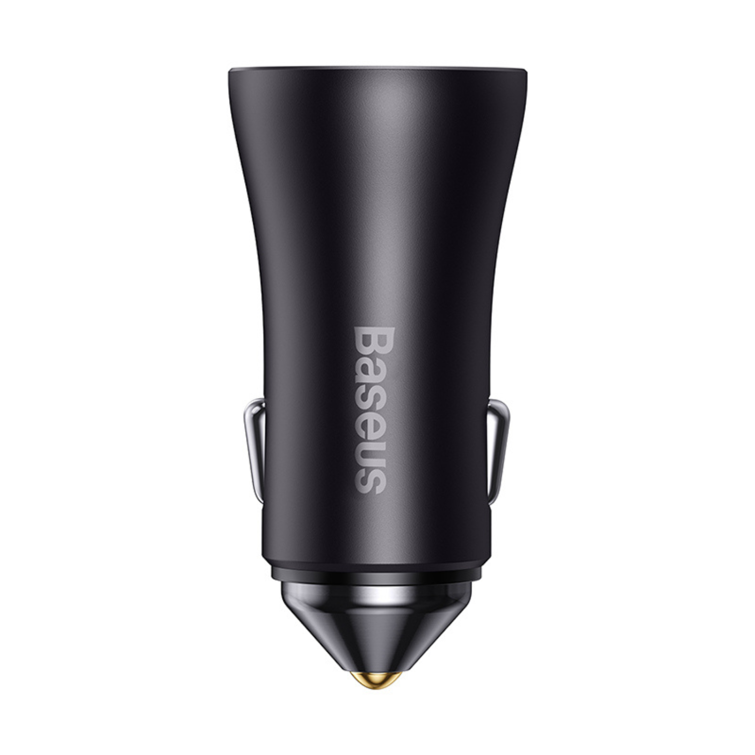 Baseus Golden Contactor Pro 40W Dual USB-C Car Charger - Fast Charging for iPhone 15/14/13, Samsung Galaxy, iPad - Dark Gray (Perfect for Road Trips & Daily Commute)