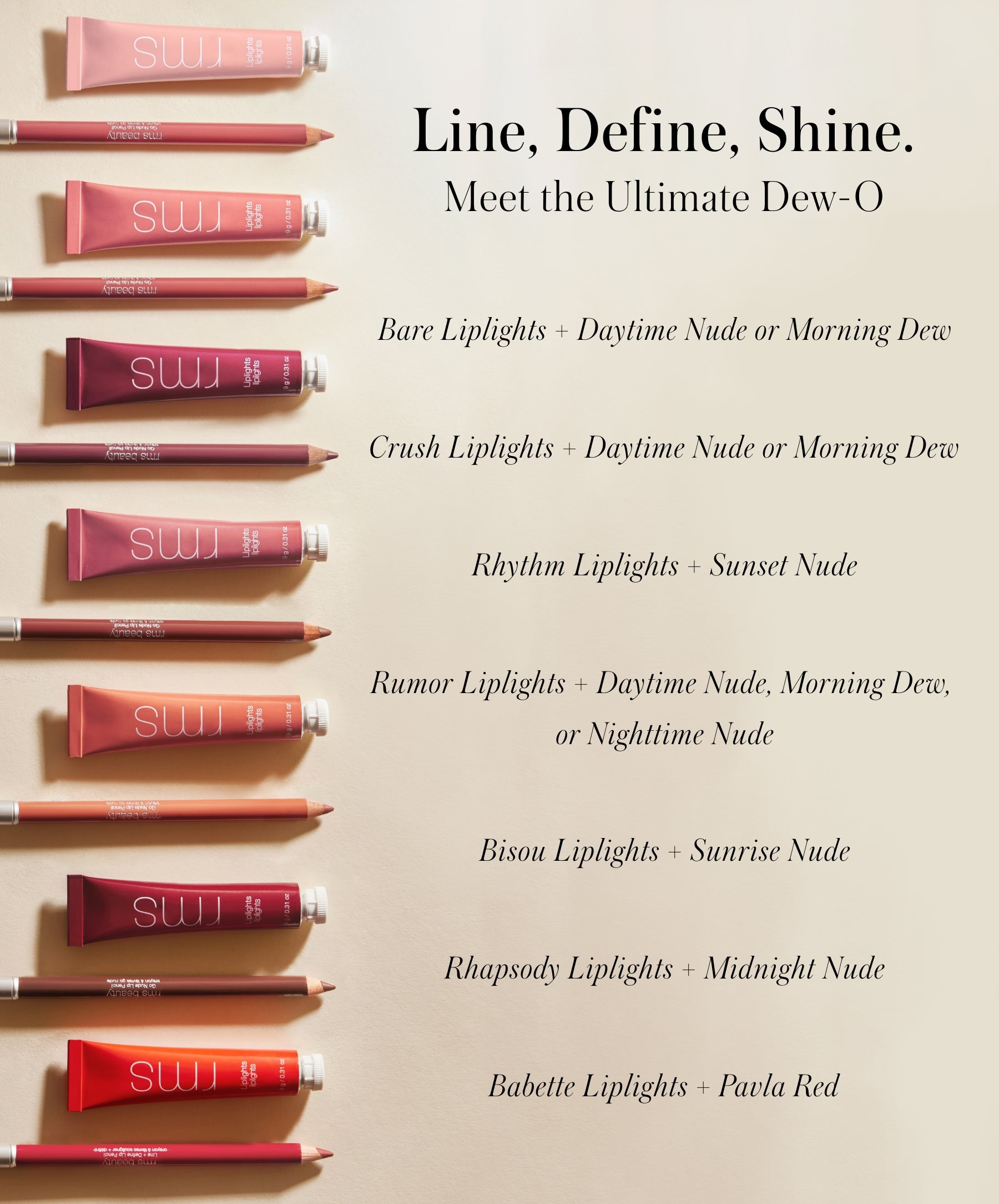 Go Nude Lip Pencil - Natural Nude Lip Liner for Everyday Wear | Perfect for Work, Date Night & Makeup Looks